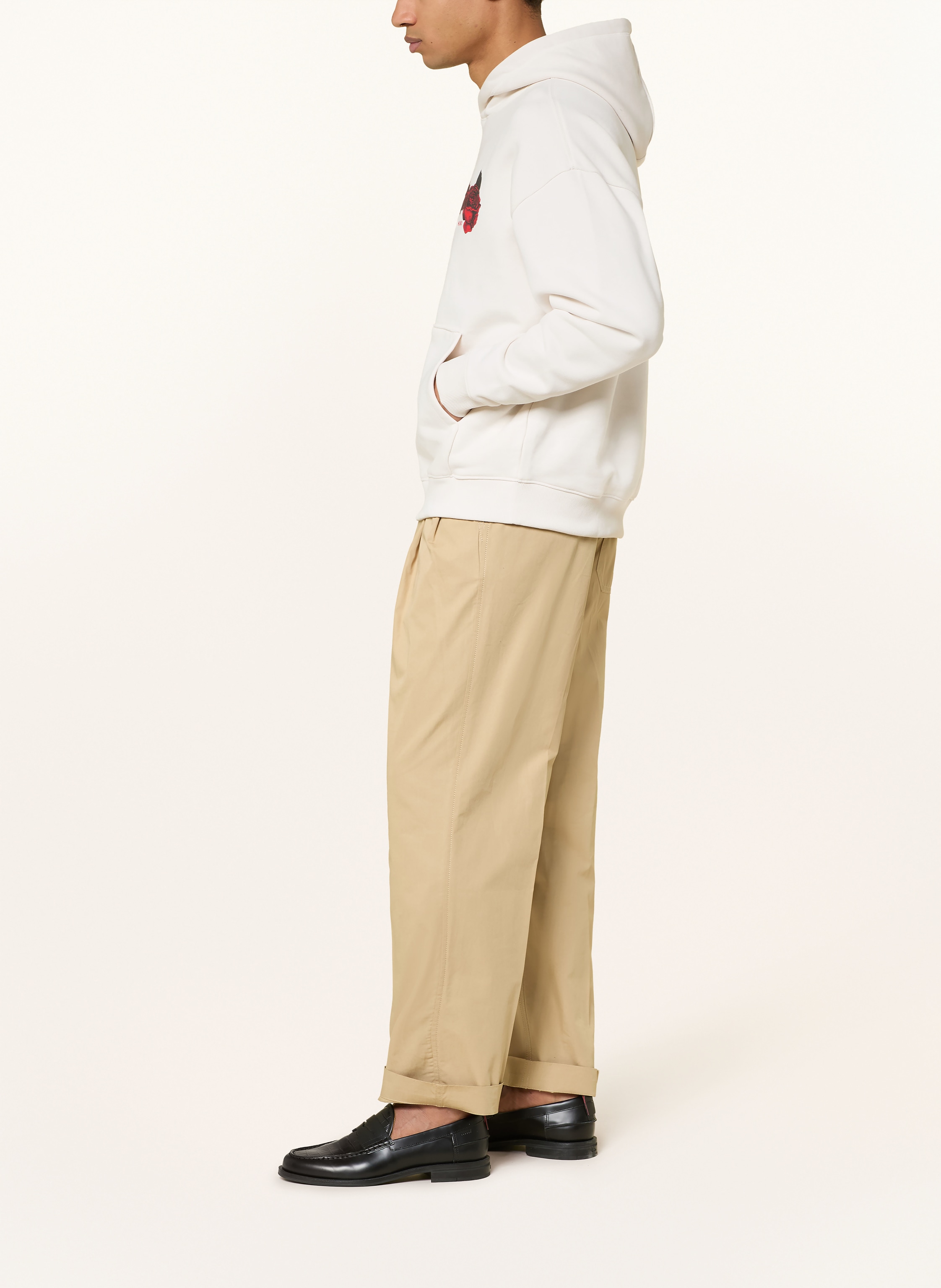 Thumbnail - Hugo Oversized-Hoodie Dagethood weiss