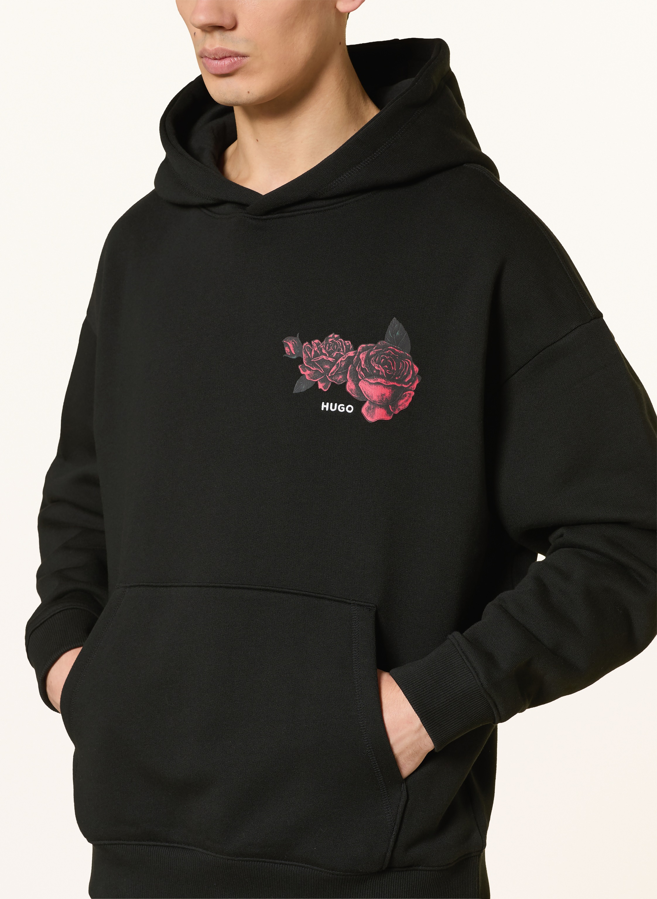 Thumbnail - Hugo Oversized-Hoodie Dagethood schwarz