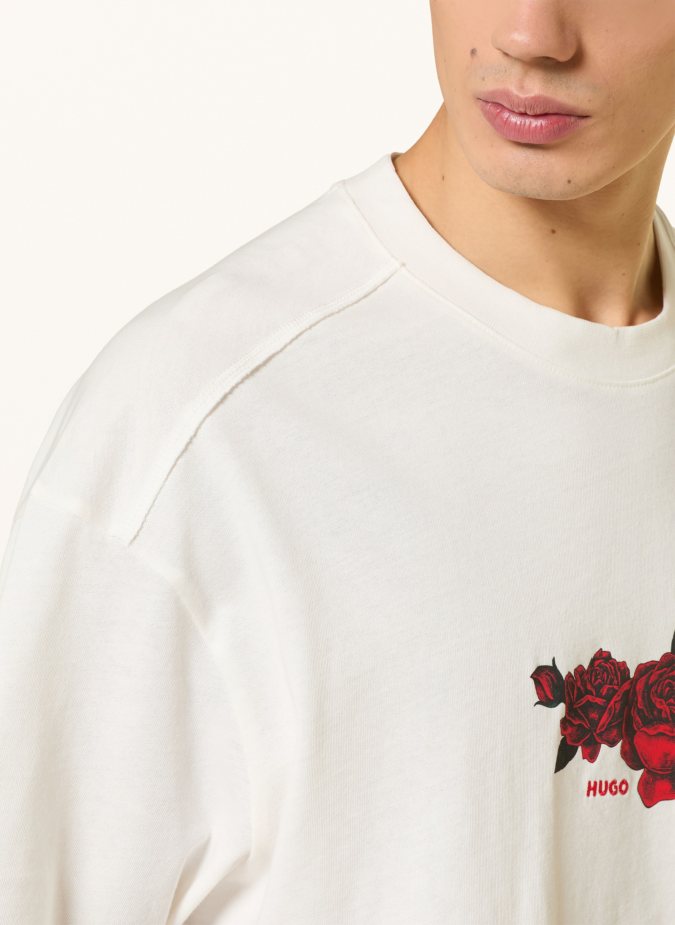 Thumbnail - Hugo Oversized-Shirt Domans weiss