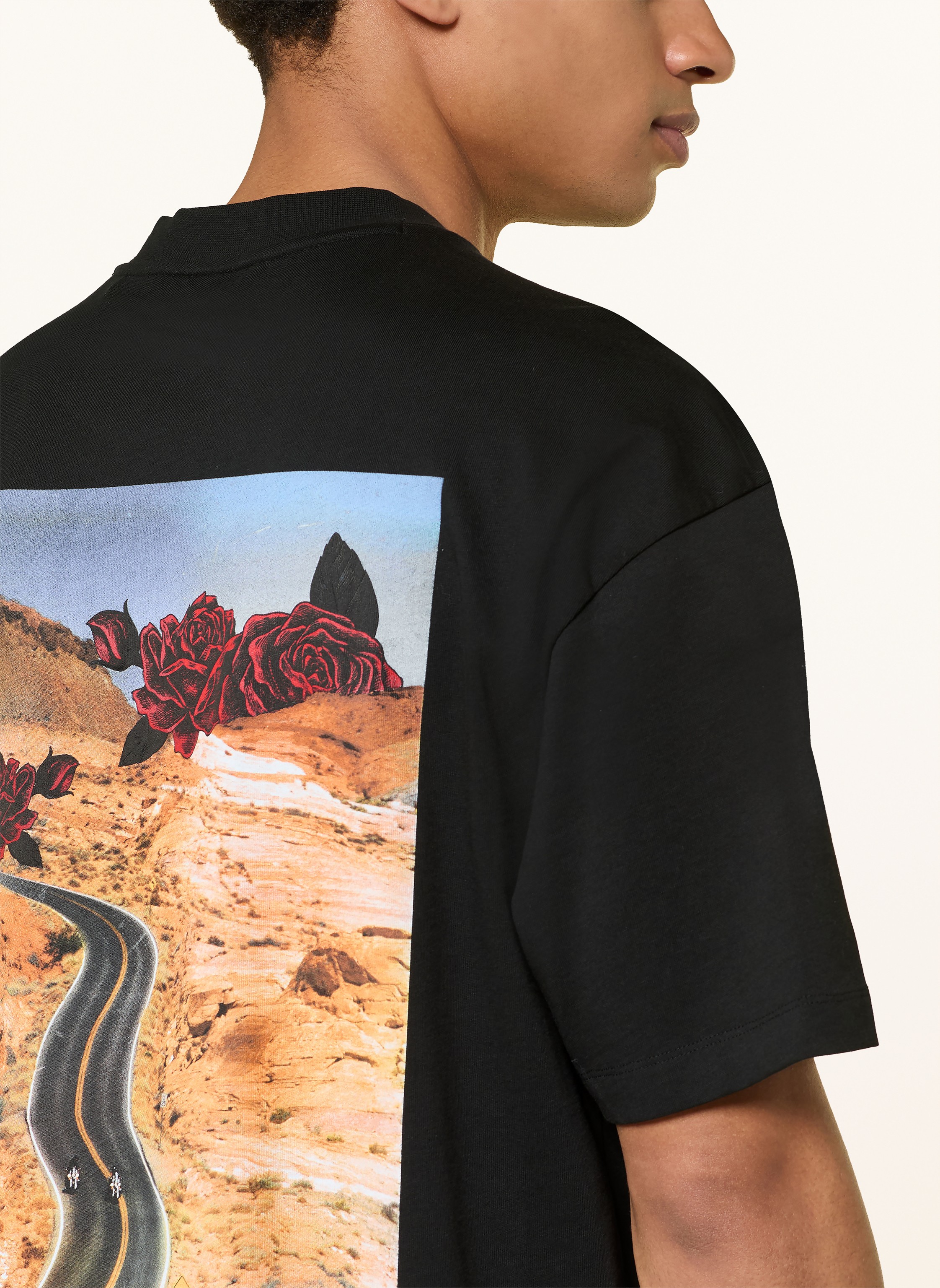 Thumbnail - Hugo Oversized-Shirt Domans schwarz