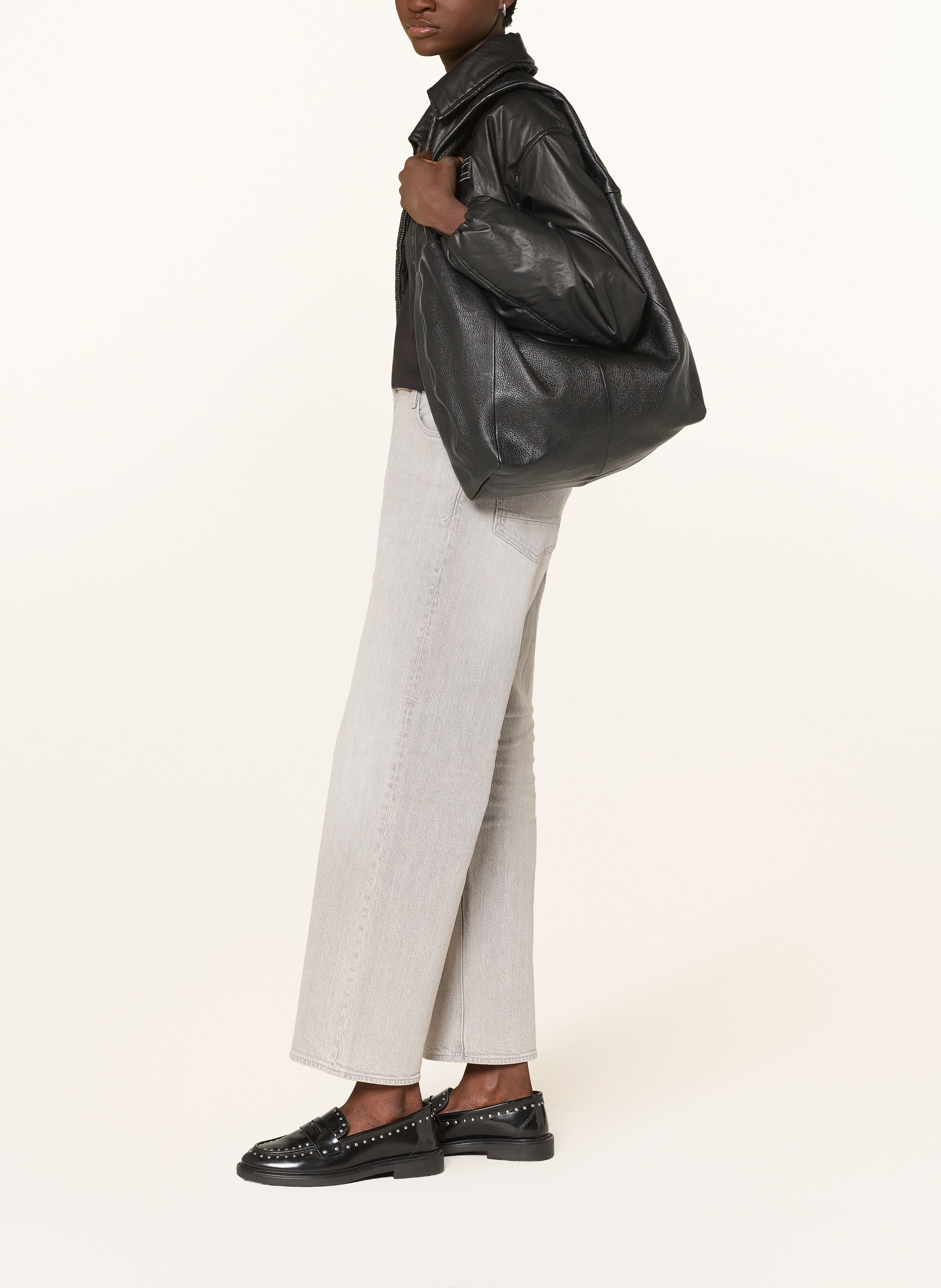 Thumbnail - G-Star Wide Leg Jeans Judee grau