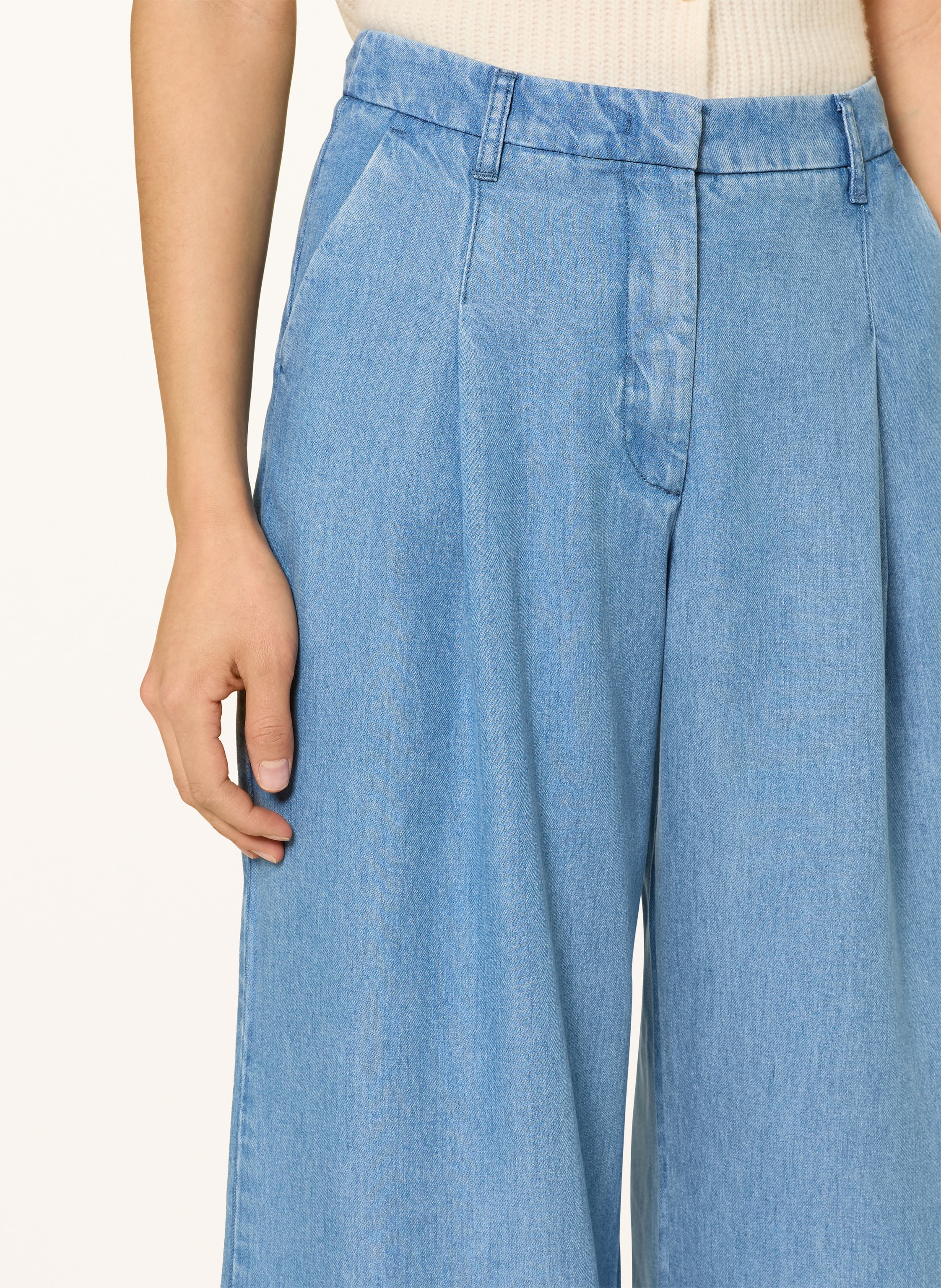 Thumbnail - Lanius Wide Leg Jeans blau