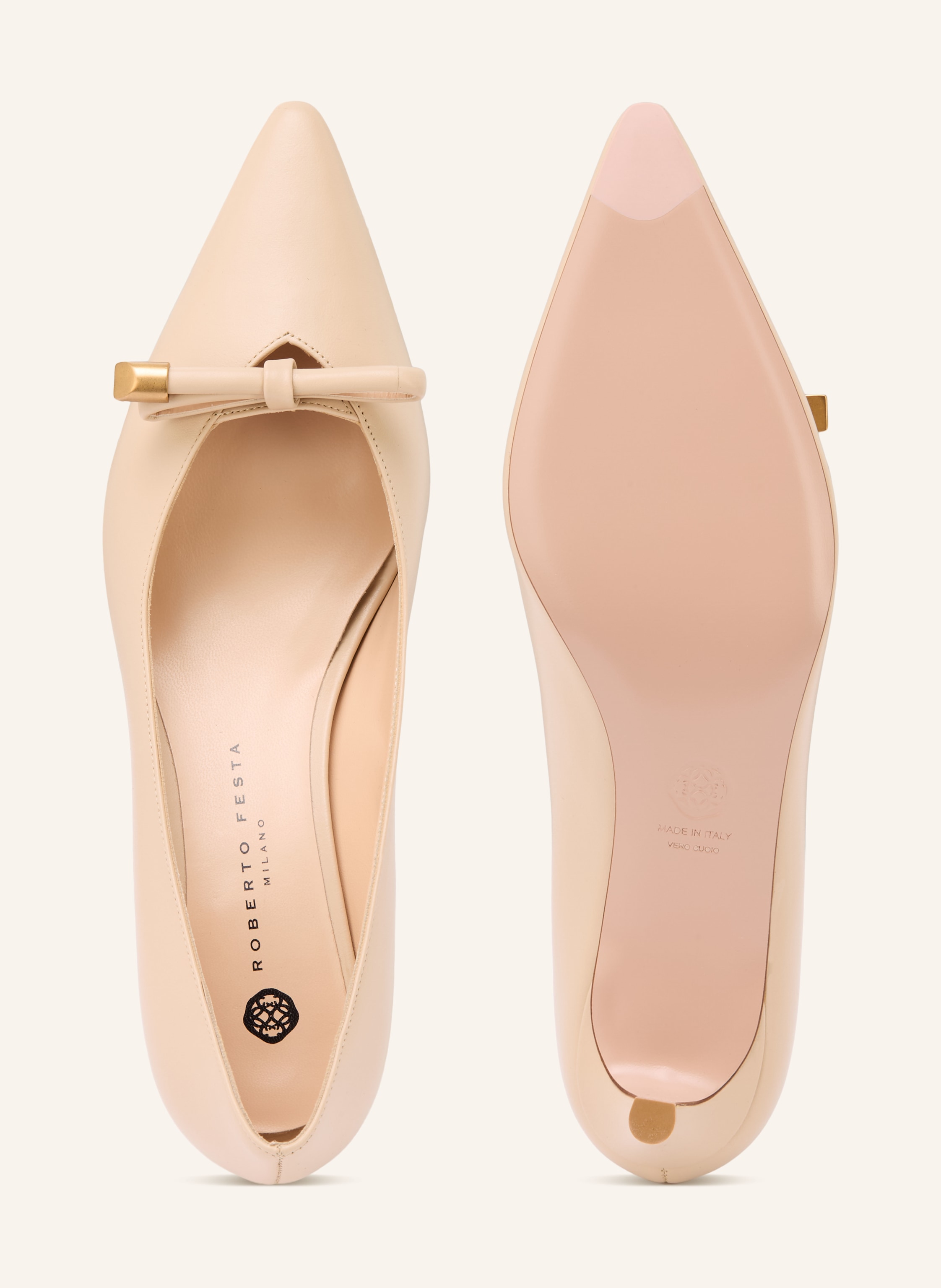 Thumbnail - Roberto Festa Pumps Davids beige