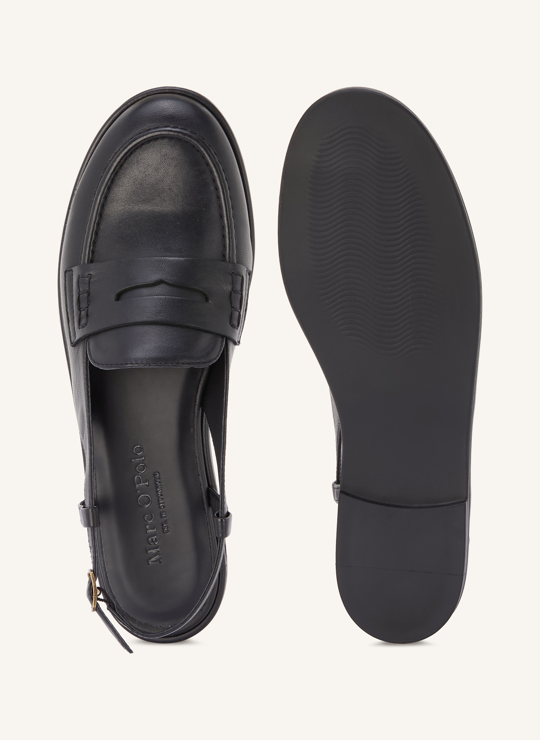 Thumbnail - Marc O'polo Slingloafer schwarz