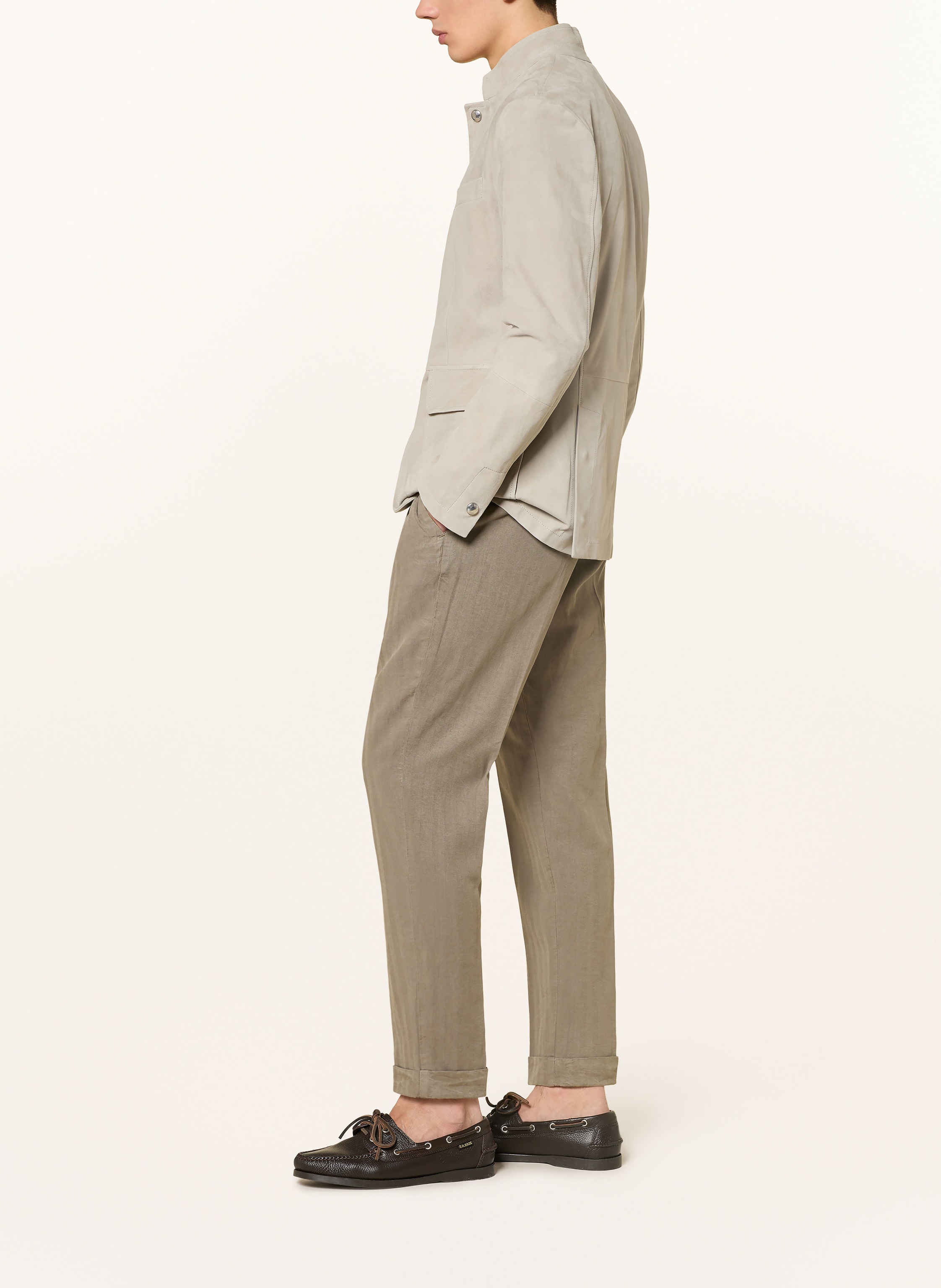 Thumbnail - Pt Torino Chino Slim Fit beige