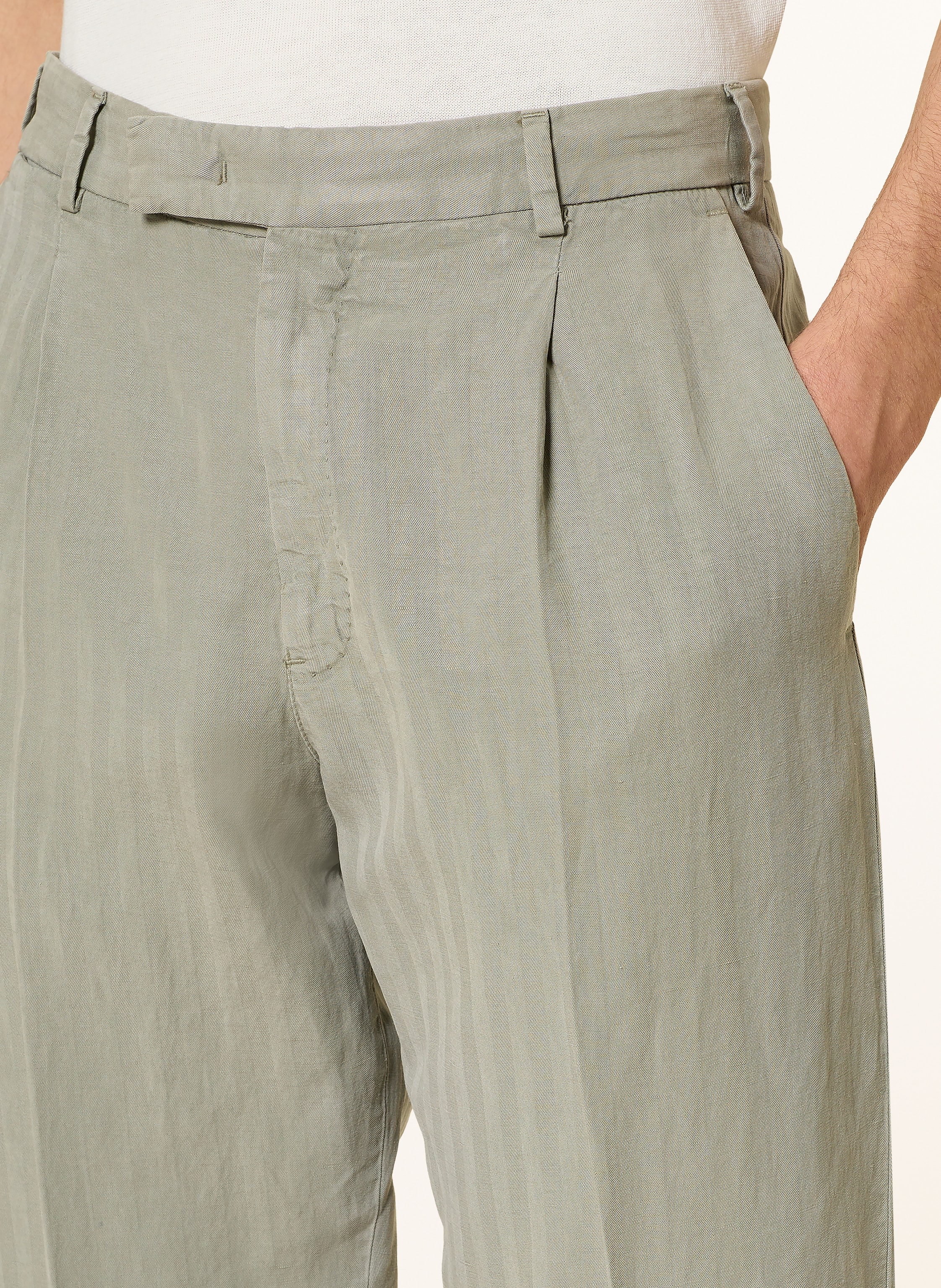 Thumbnail - Pt Torino Chino Slim Fit gruen