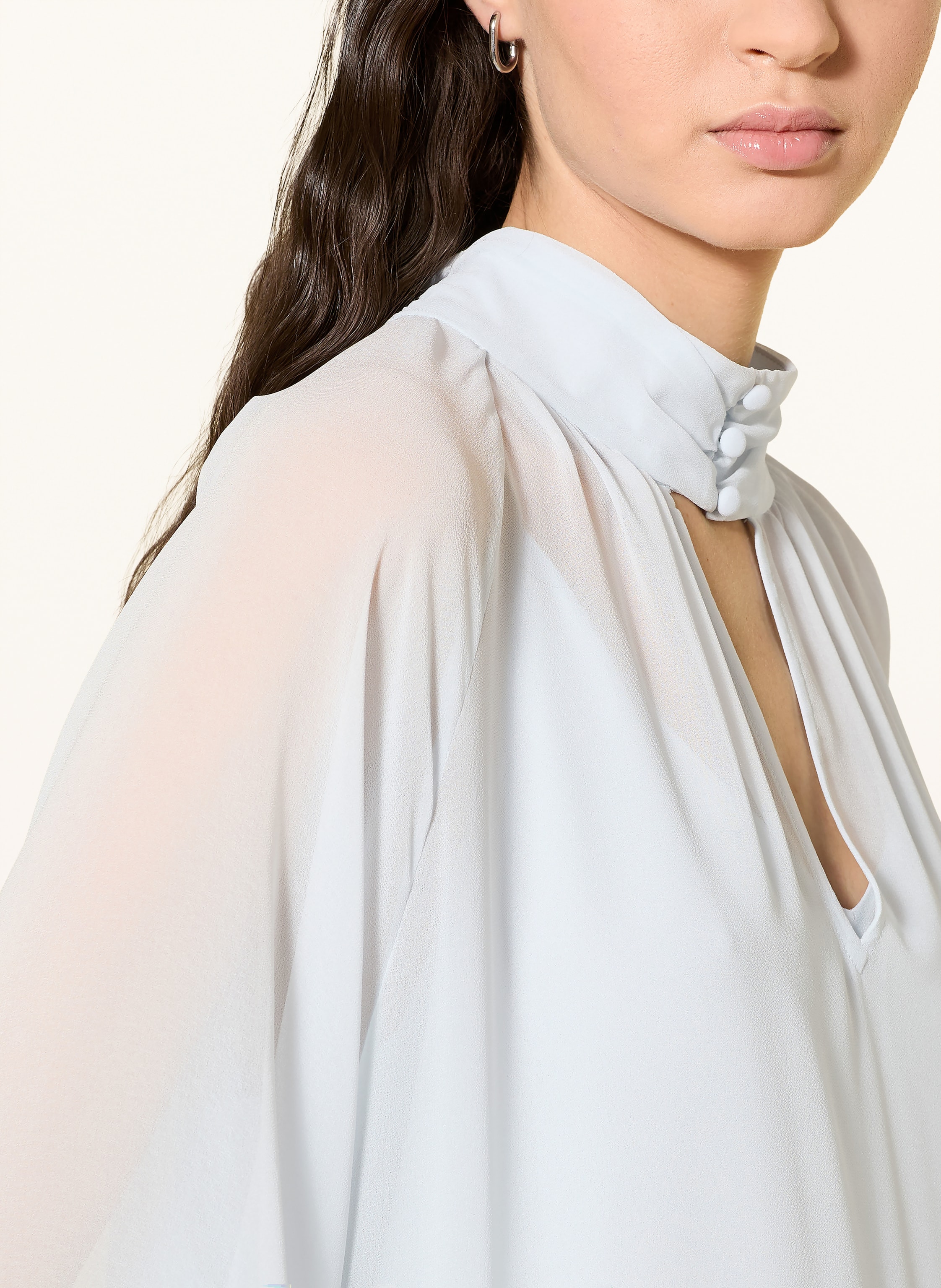 Thumbnail - Gestuz Schluppenkleid Gzzurina Mit Abnehmbarer Schluppe blau