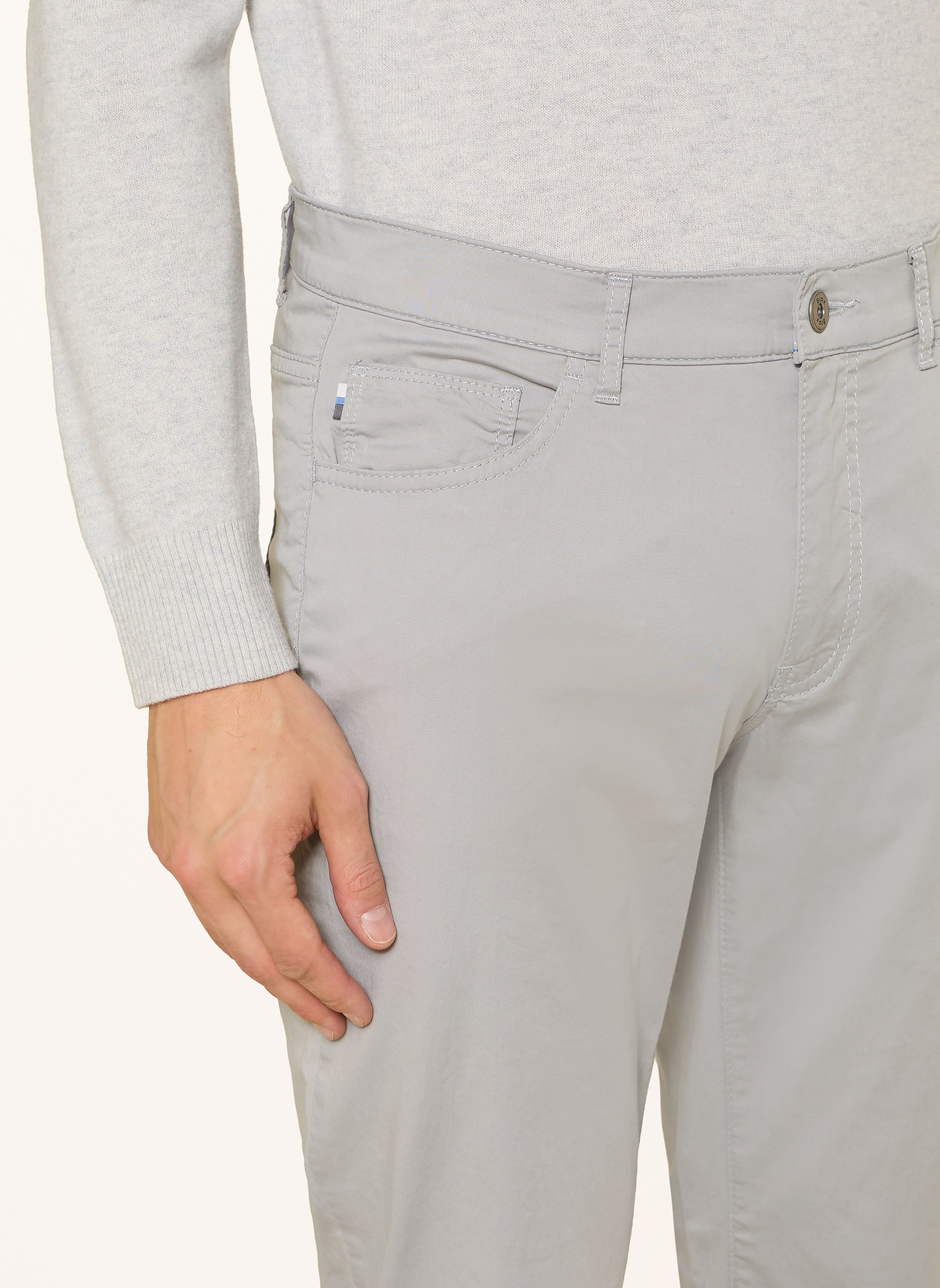 Thumbnail - Brax Hose Cadiz Slim Fit grau