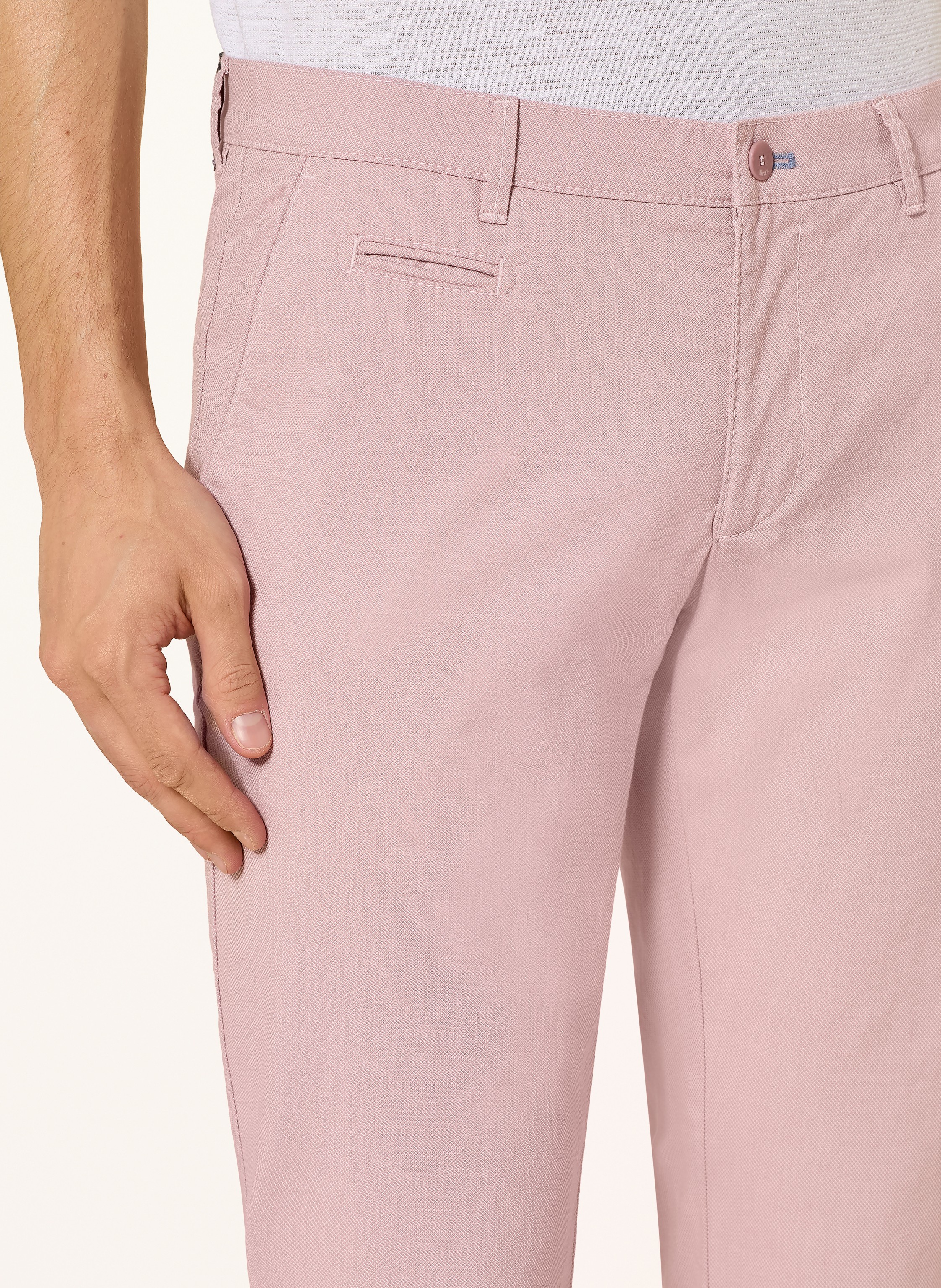 Thumbnail - Brax Chino Fabio Modern Fit rosa