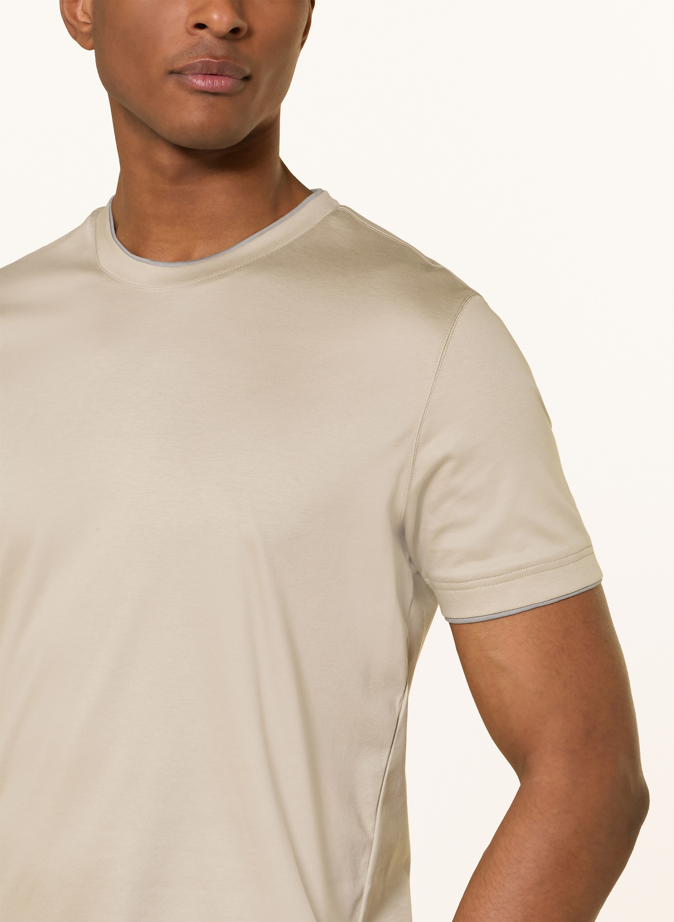 Thumbnail - Van Laack T-Shirt Vl-Pios-F gruen