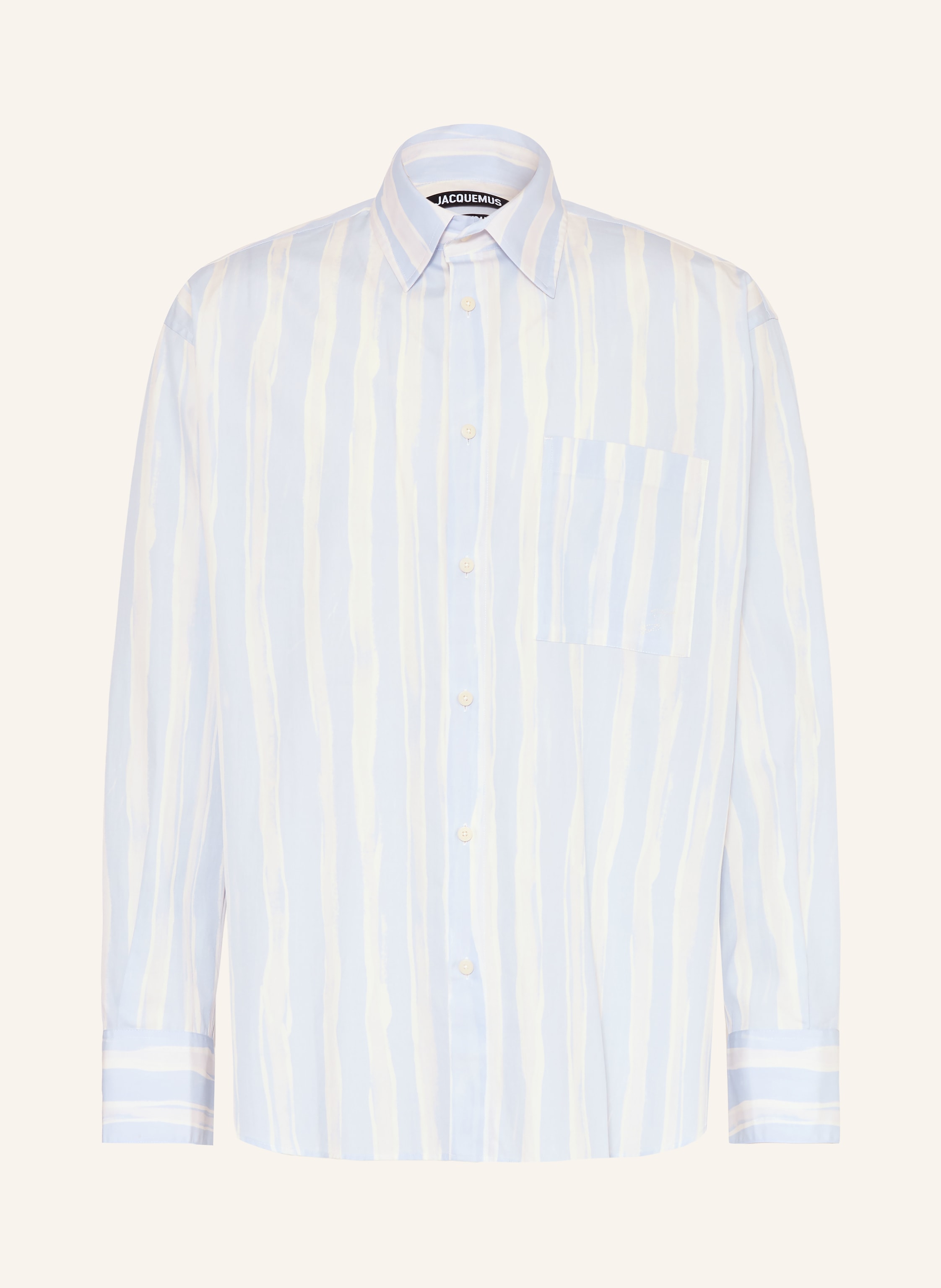 Jacquemus Jacquemus Hemd Le Paysan Comfort Fit blau in HELLBLAU / WEISS