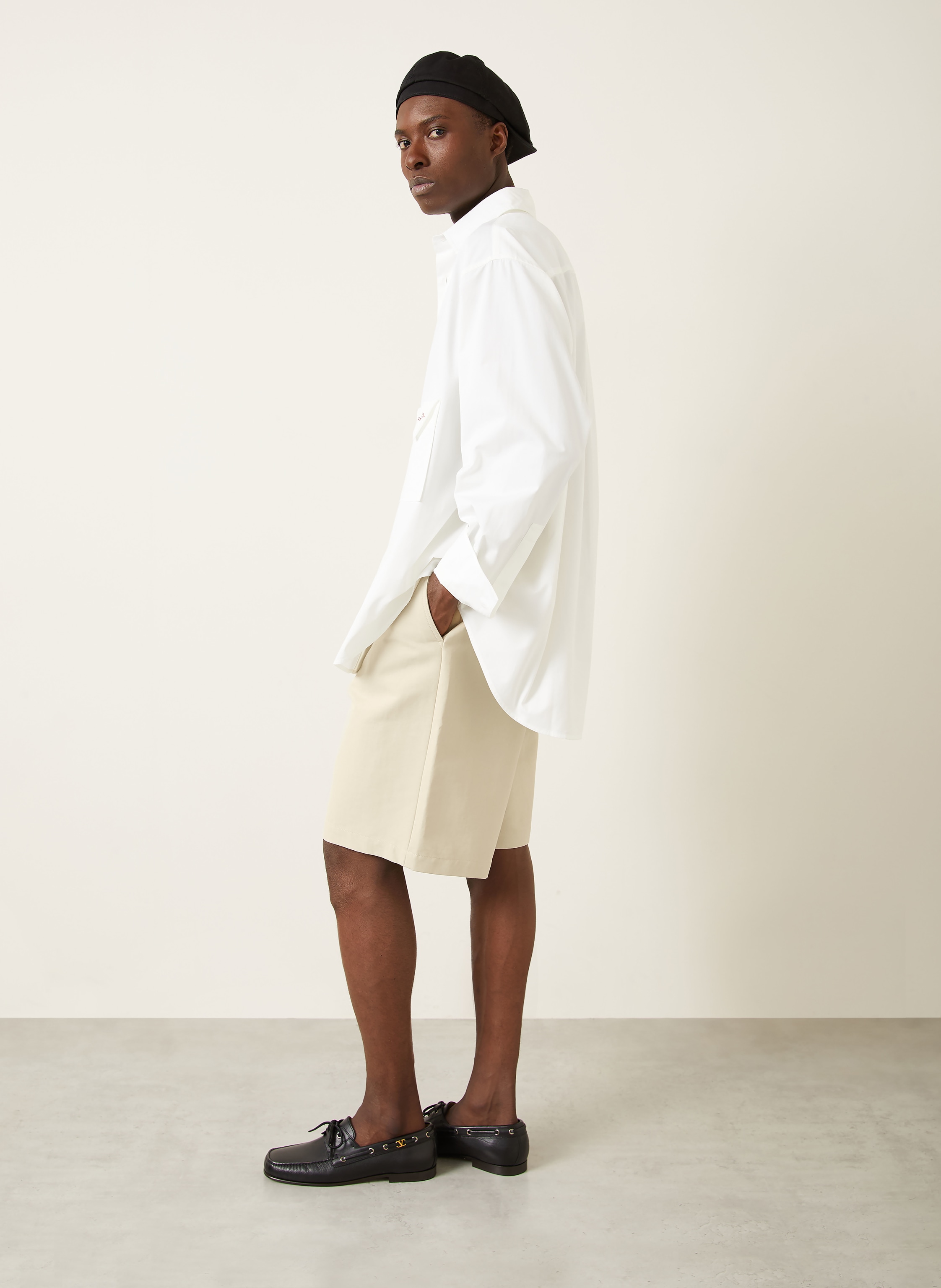 Thumbnail - Jacquemus Shorts Le Short Camargue beige