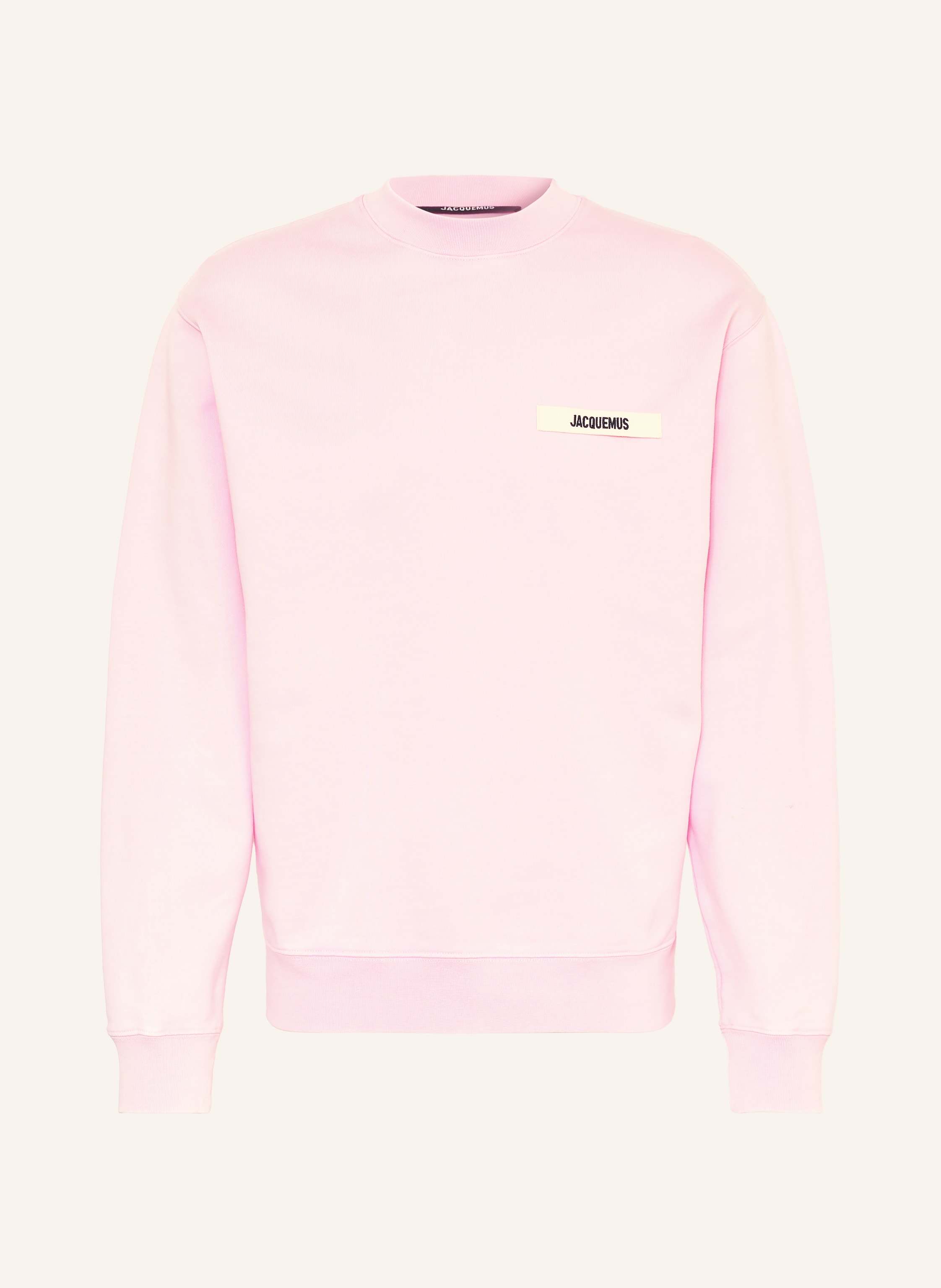 Jacquemus Sweatshirt Le Sweatshirt Gros Grain rosa