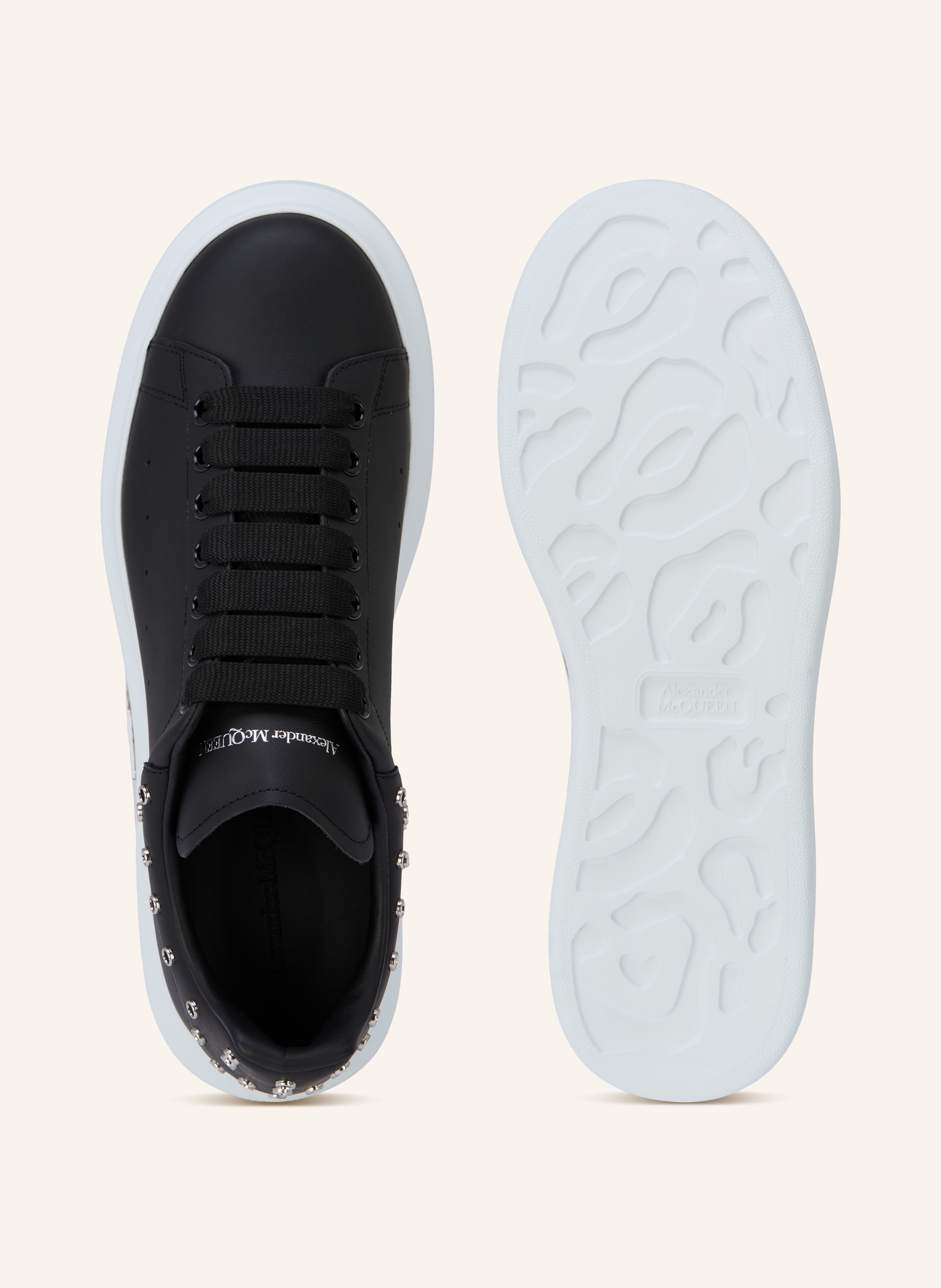 Thumbnail - Mcqueen Sneaker Mit Nieten schwarz