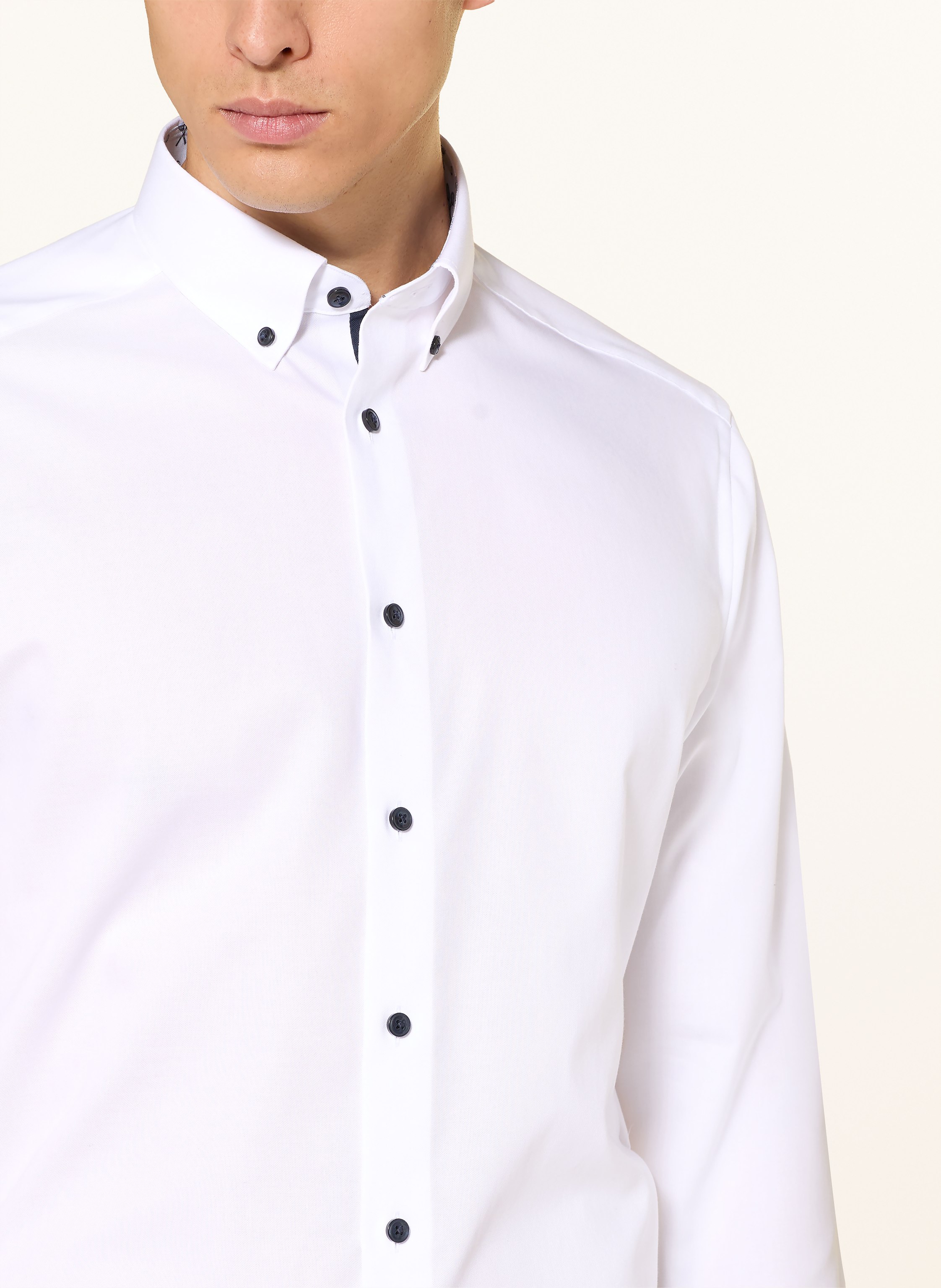 Thumbnail - Olymp Hemd Modern Fit weiss