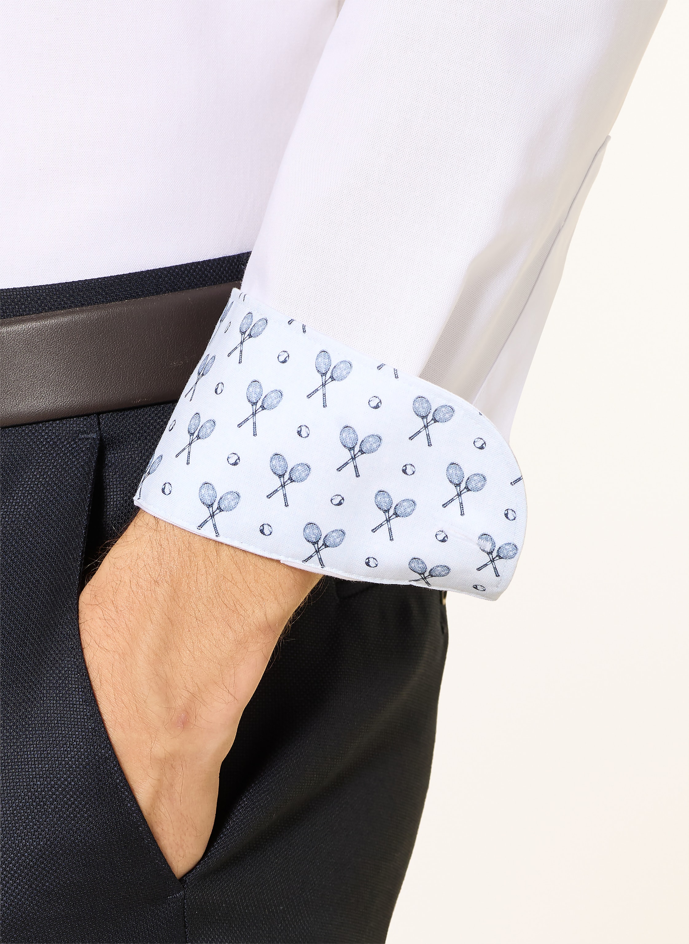 Thumbnail - Olymp Hemd Modern Fit weiss