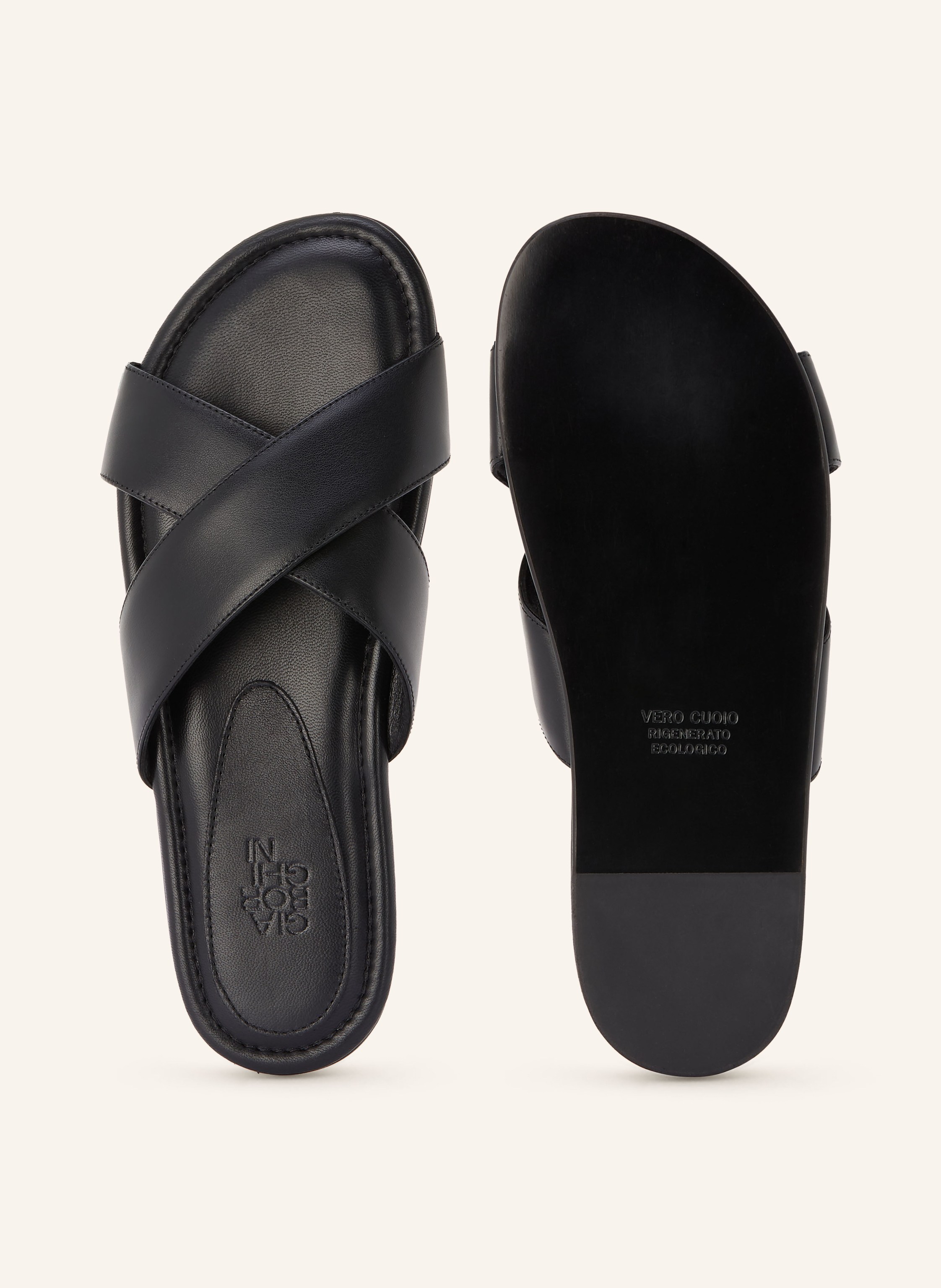 Thumbnail - Gia Borghini Pantoletten Hina schwarz