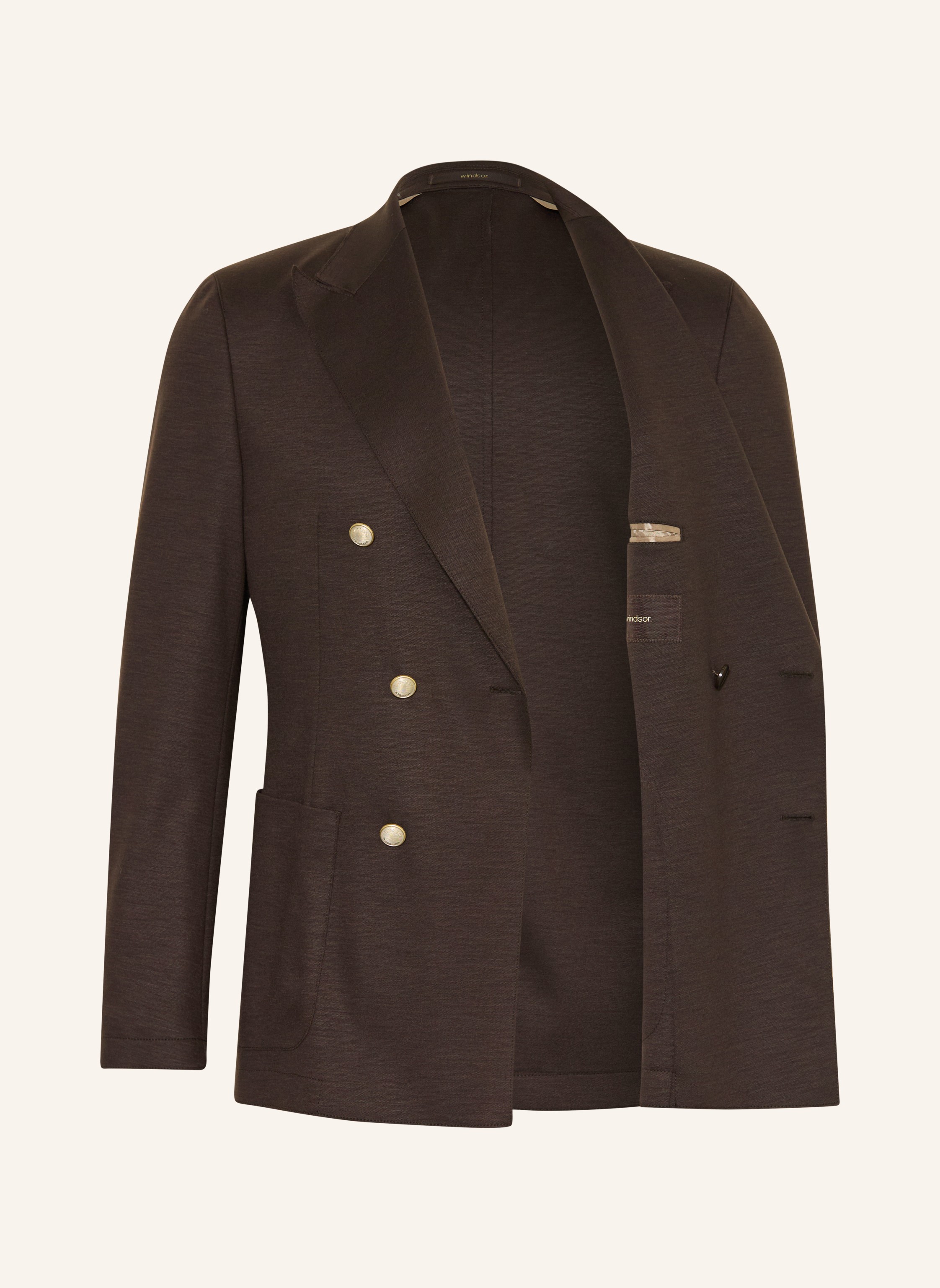 Thumbnail - Windsor. Sakko Salino Extra Slim Fit braun