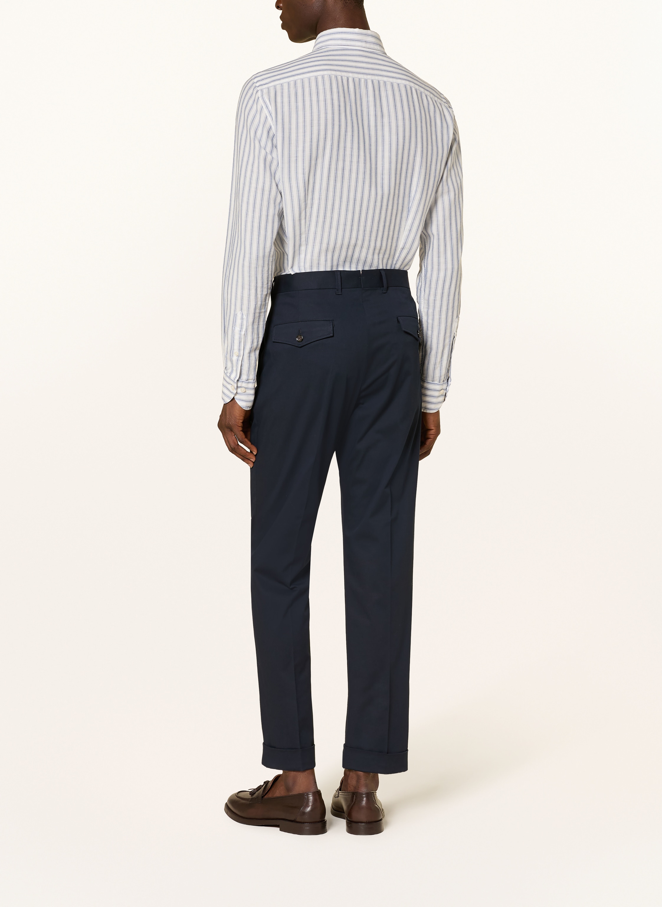 Thumbnail - Windsor. Anzughose Extra Slim Fit blau