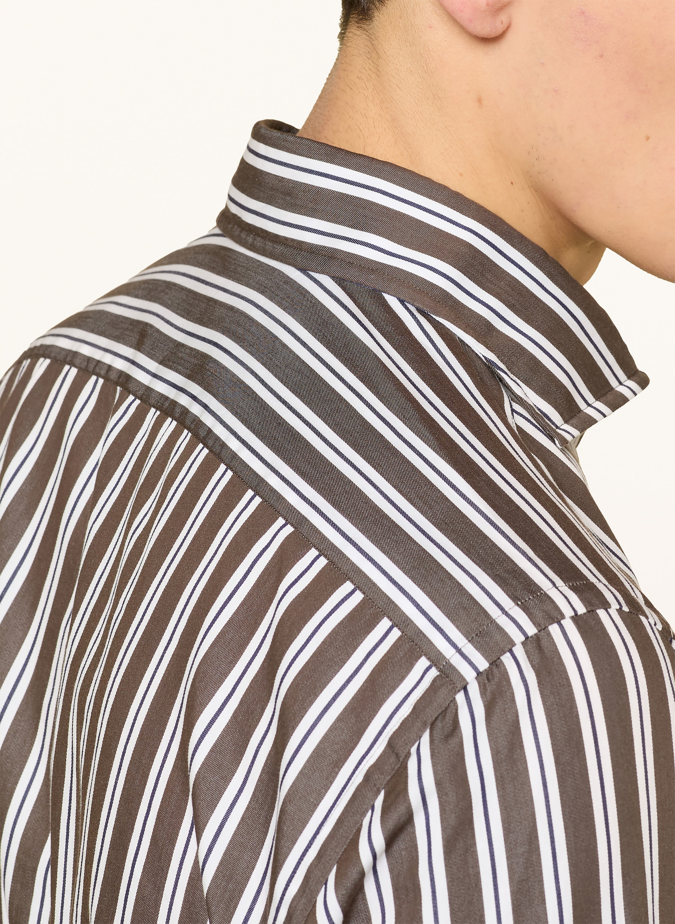 Thumbnail - Windsor. Hemd Lano Shaped Fit braun