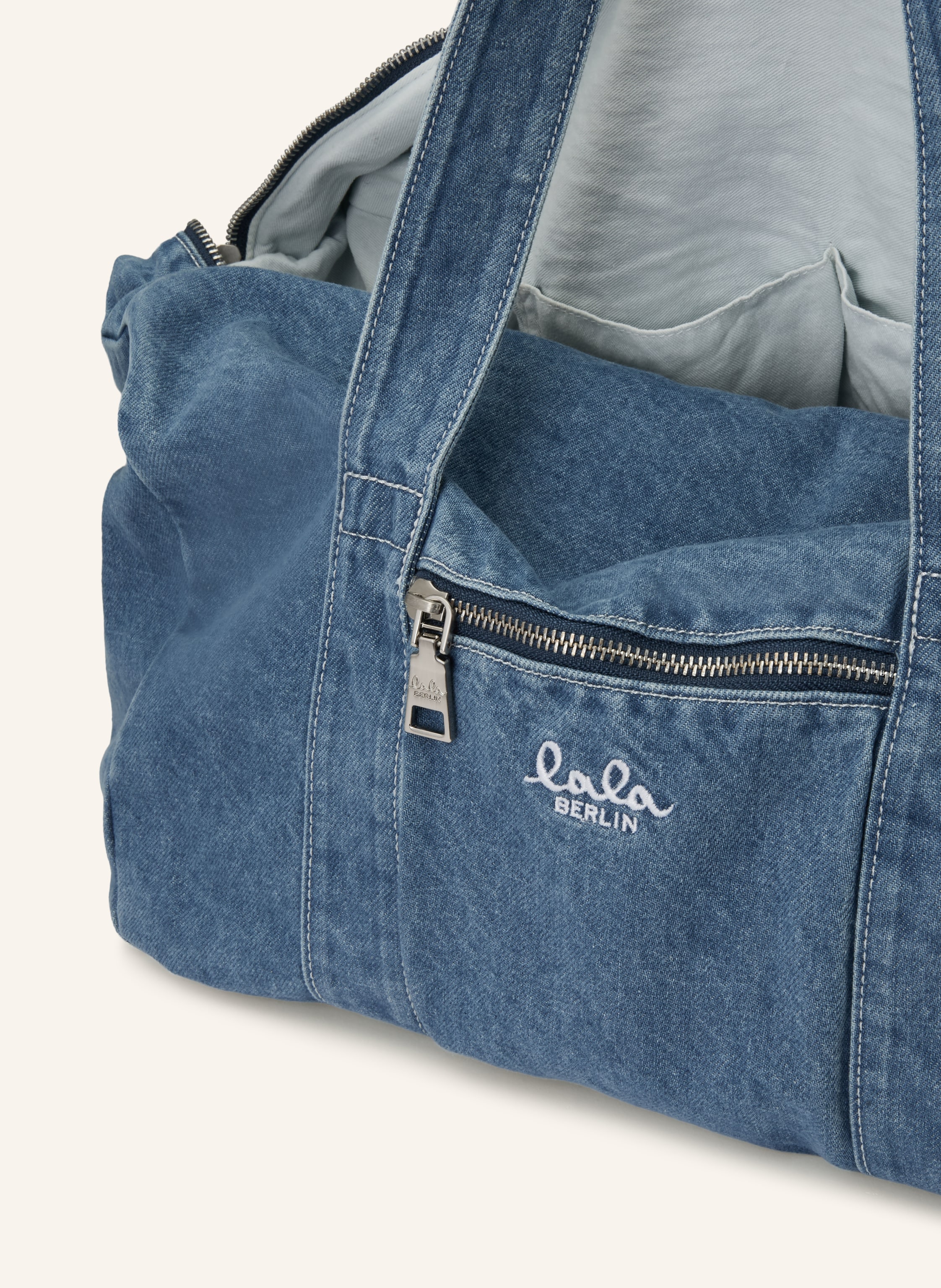 Thumbnail - Lala Berlin Shopper Big Bag Muriel blau