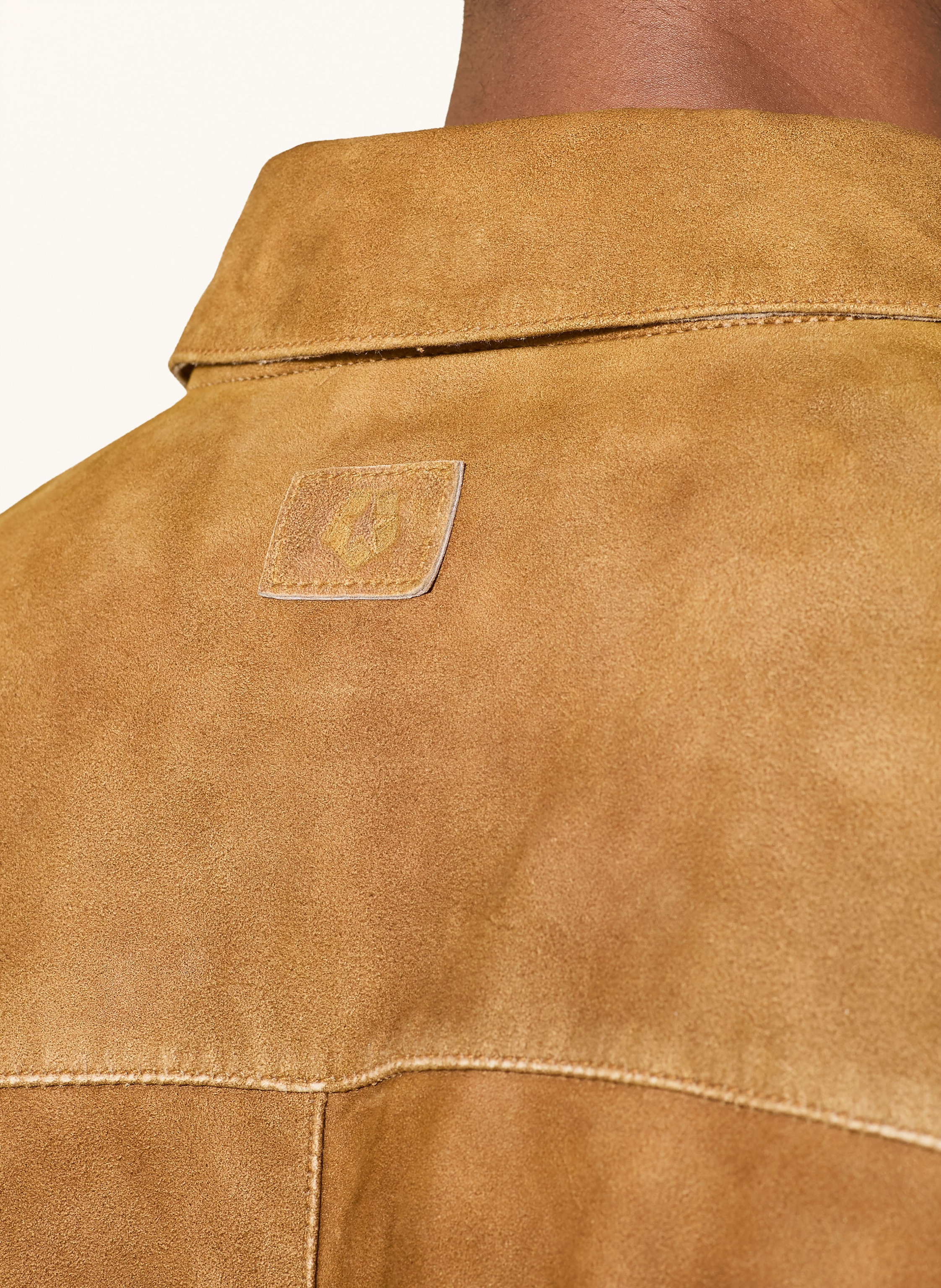 Thumbnail - Milestone Lederjacke Msbianco beige