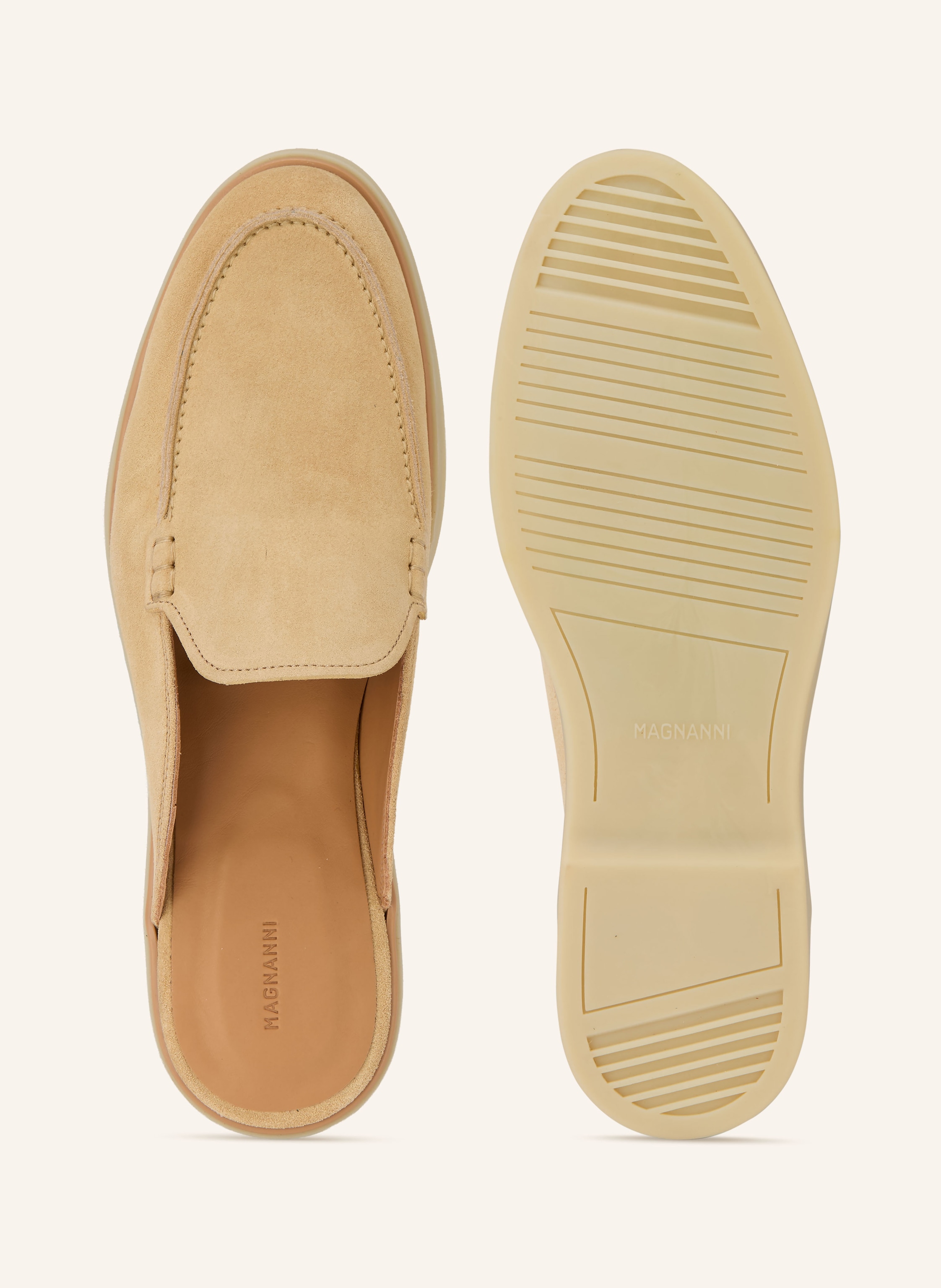 Thumbnail - Magnanni Pantoletten beige