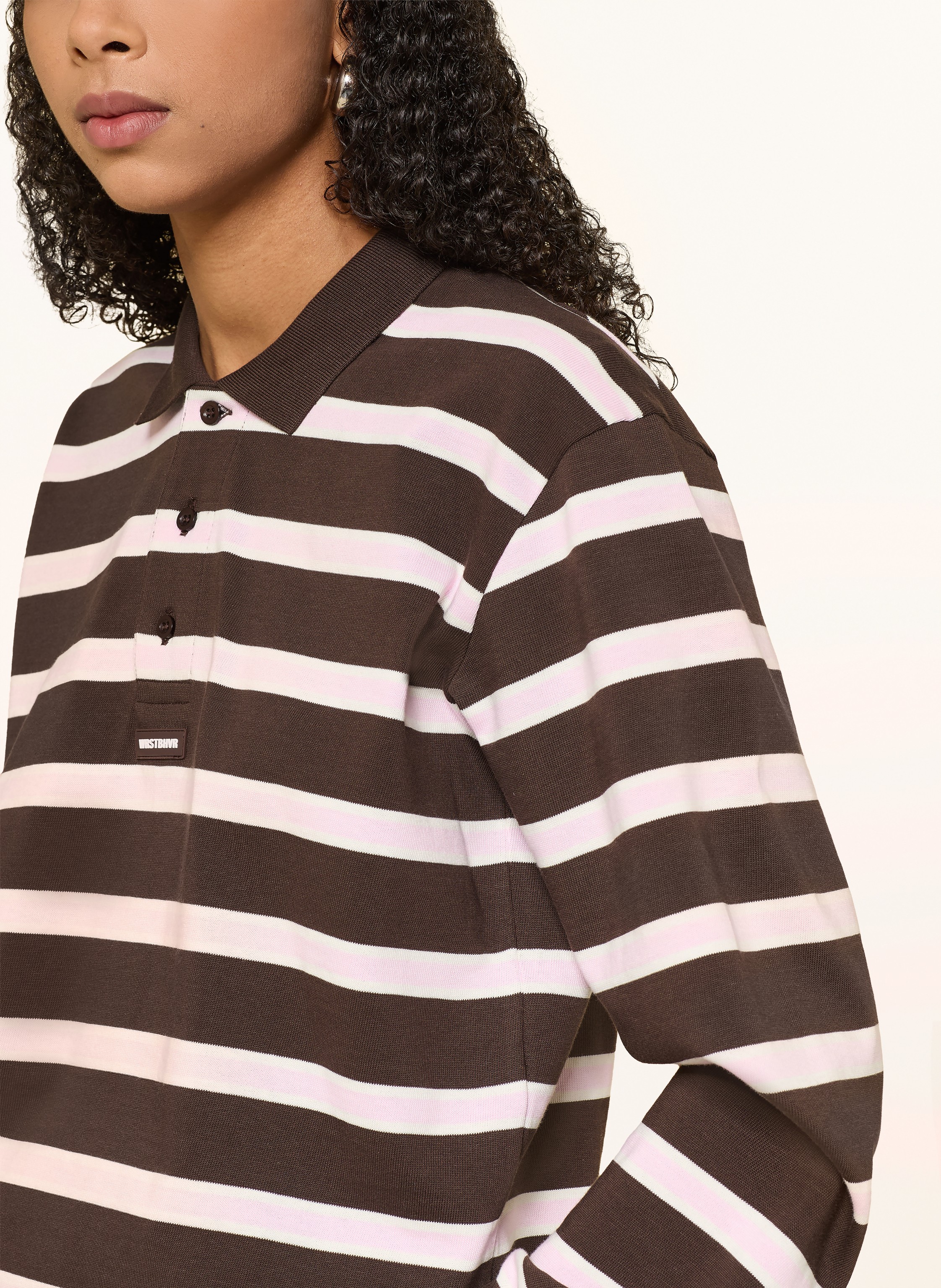 Thumbnail - Wrstbhvr Jersey-Poloshirt Seth braun