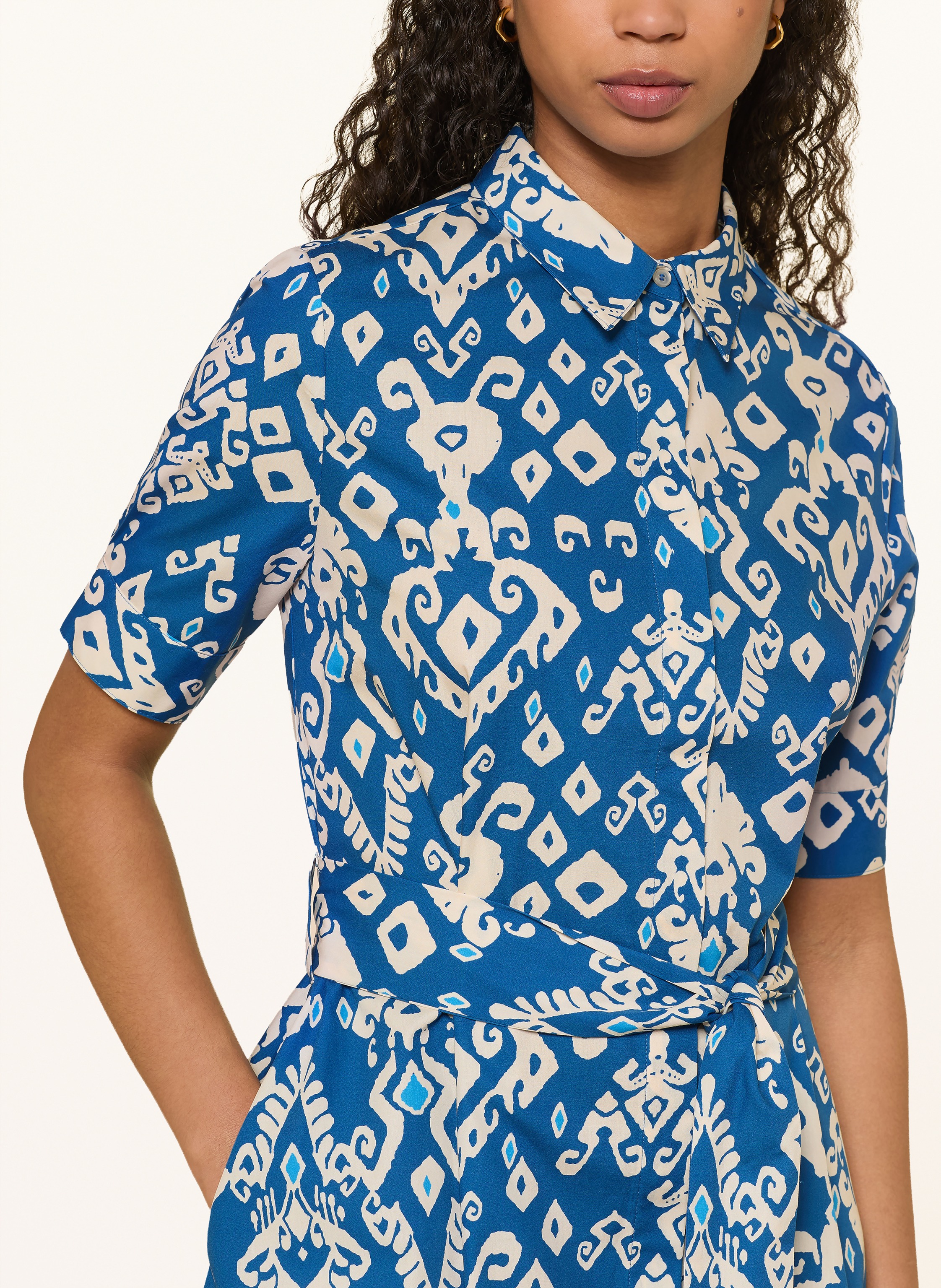 Thumbnail - Lilienfels Hemdblusenkleid blau