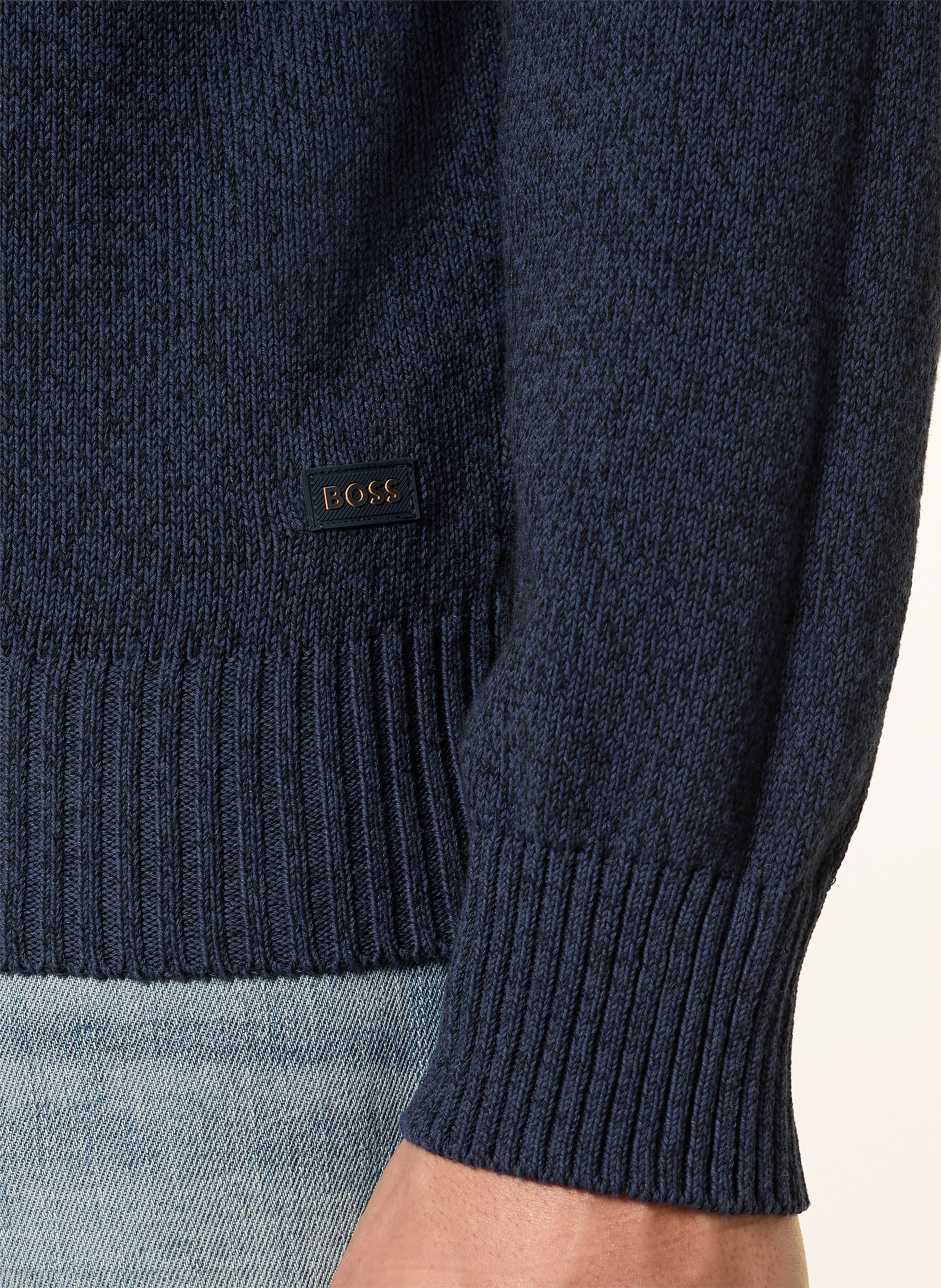 Thumbnail - Boss Pullover Kerlino blau