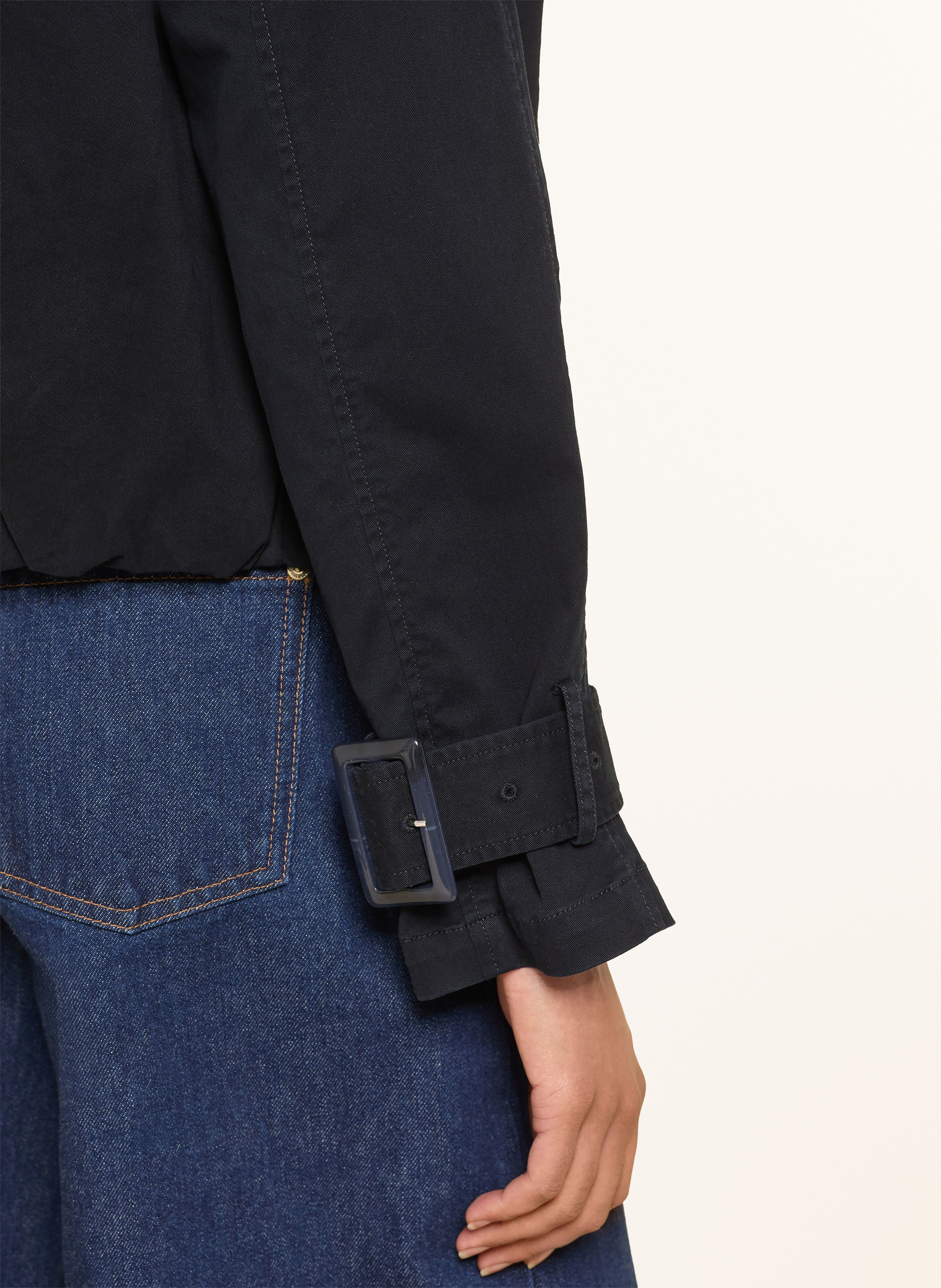 Thumbnail - Iq Studio Trench-Jacke blau