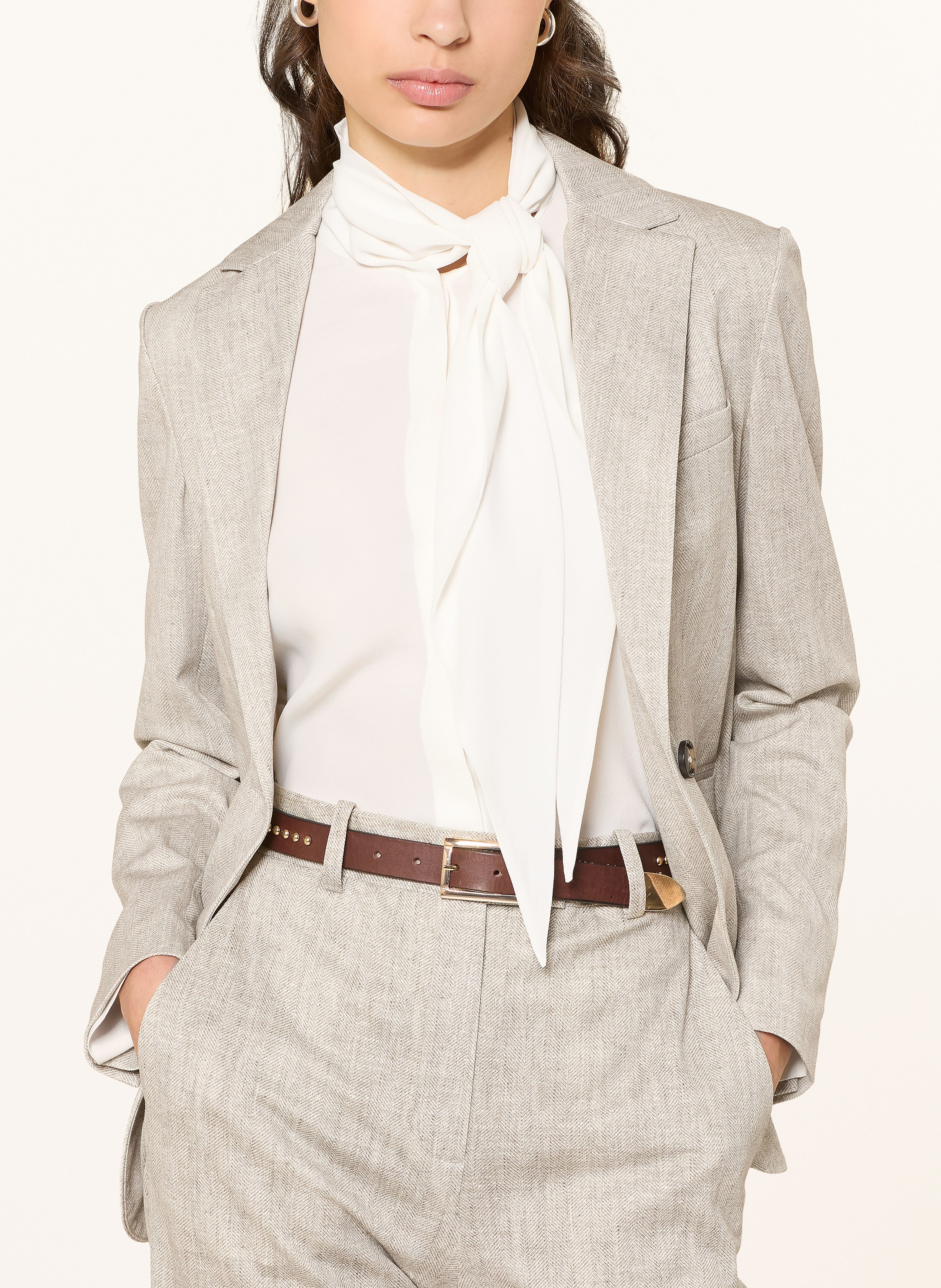 Thumbnail - Circolo 1901 Blazer beige