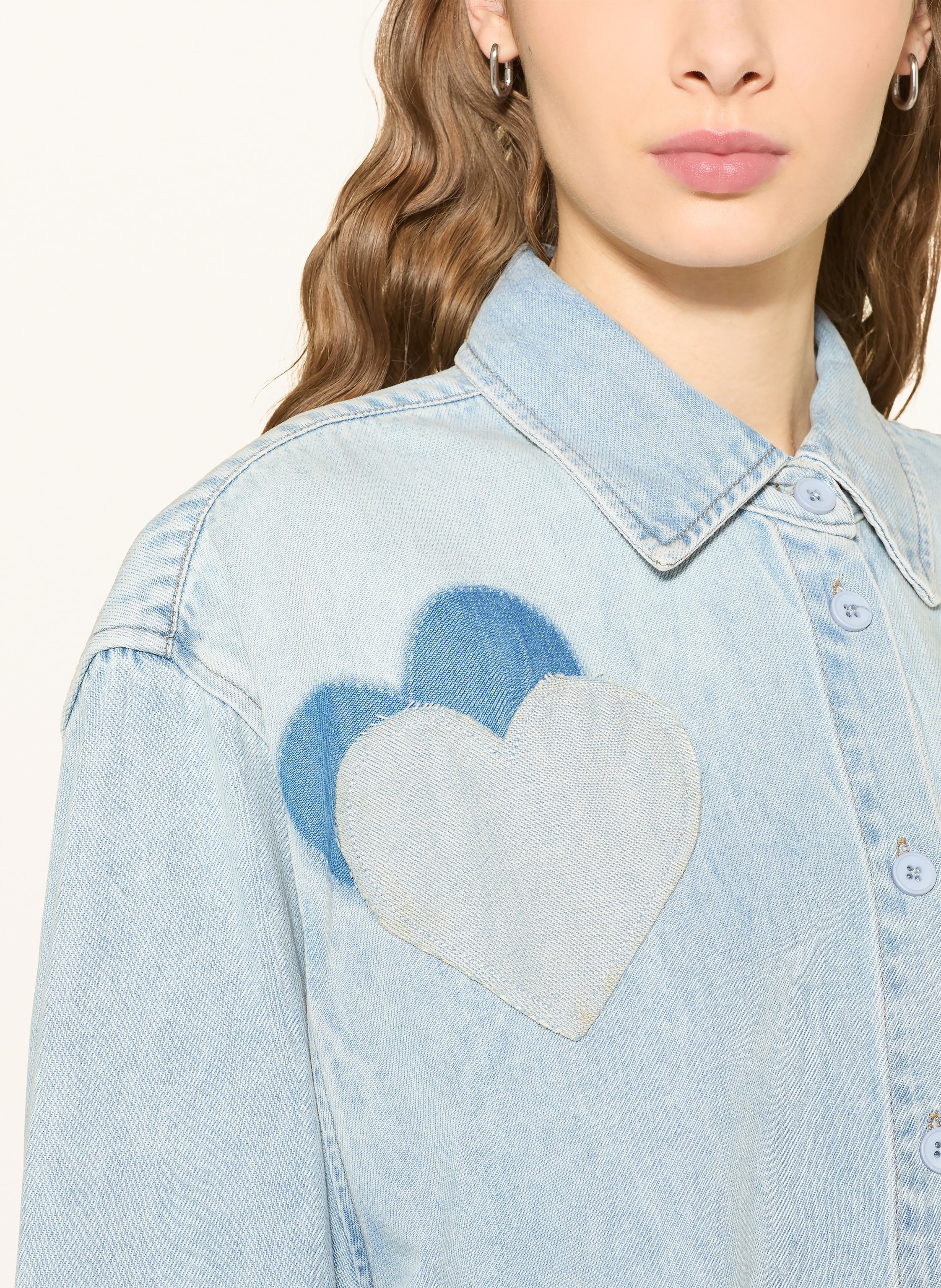 Thumbnail - Elias Rumelis Jeansbluse Beba blau