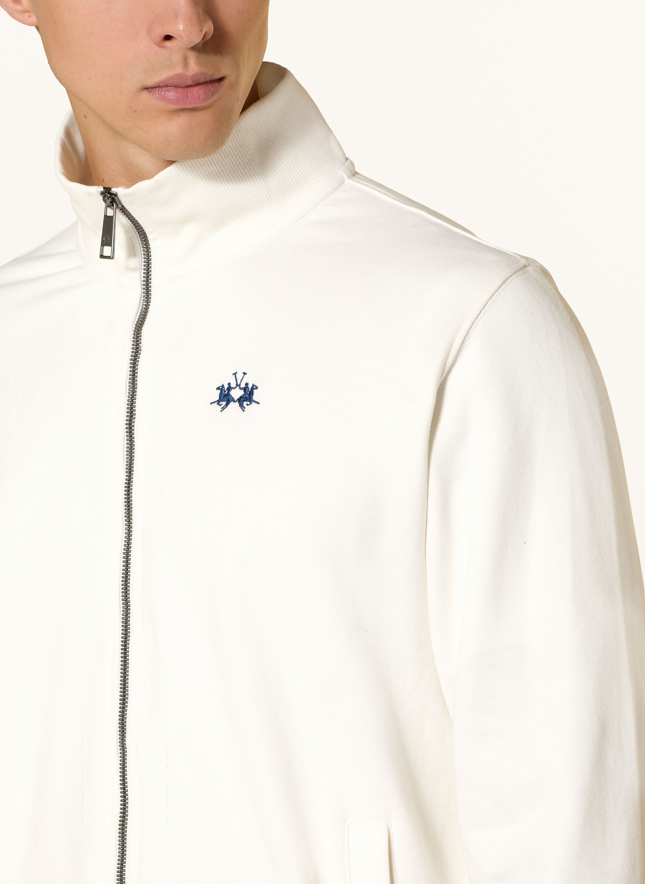 Thumbnail - La Martina Sweatjacke weiss