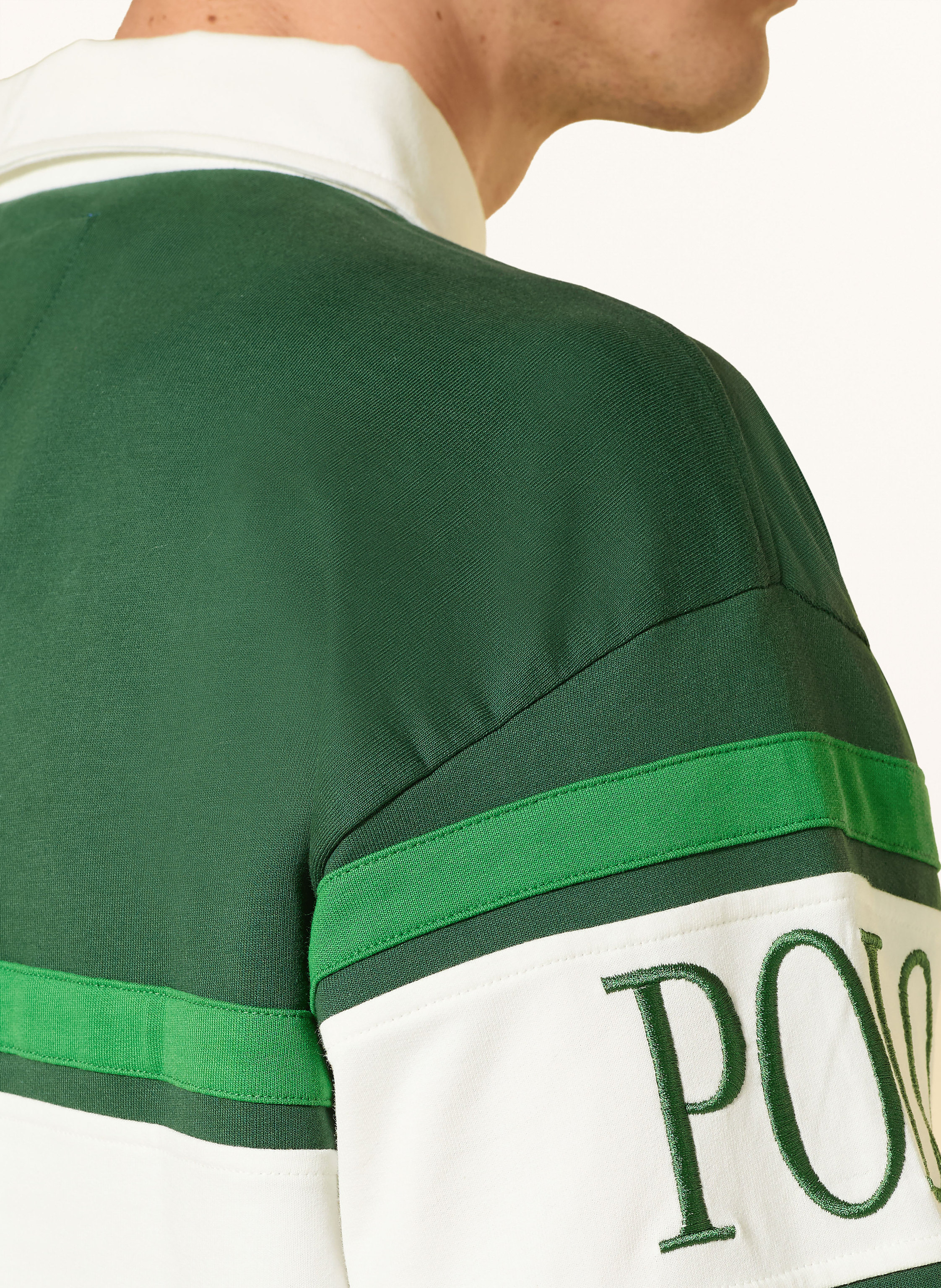 Thumbnail - La Martina Rugbyshirt gruen