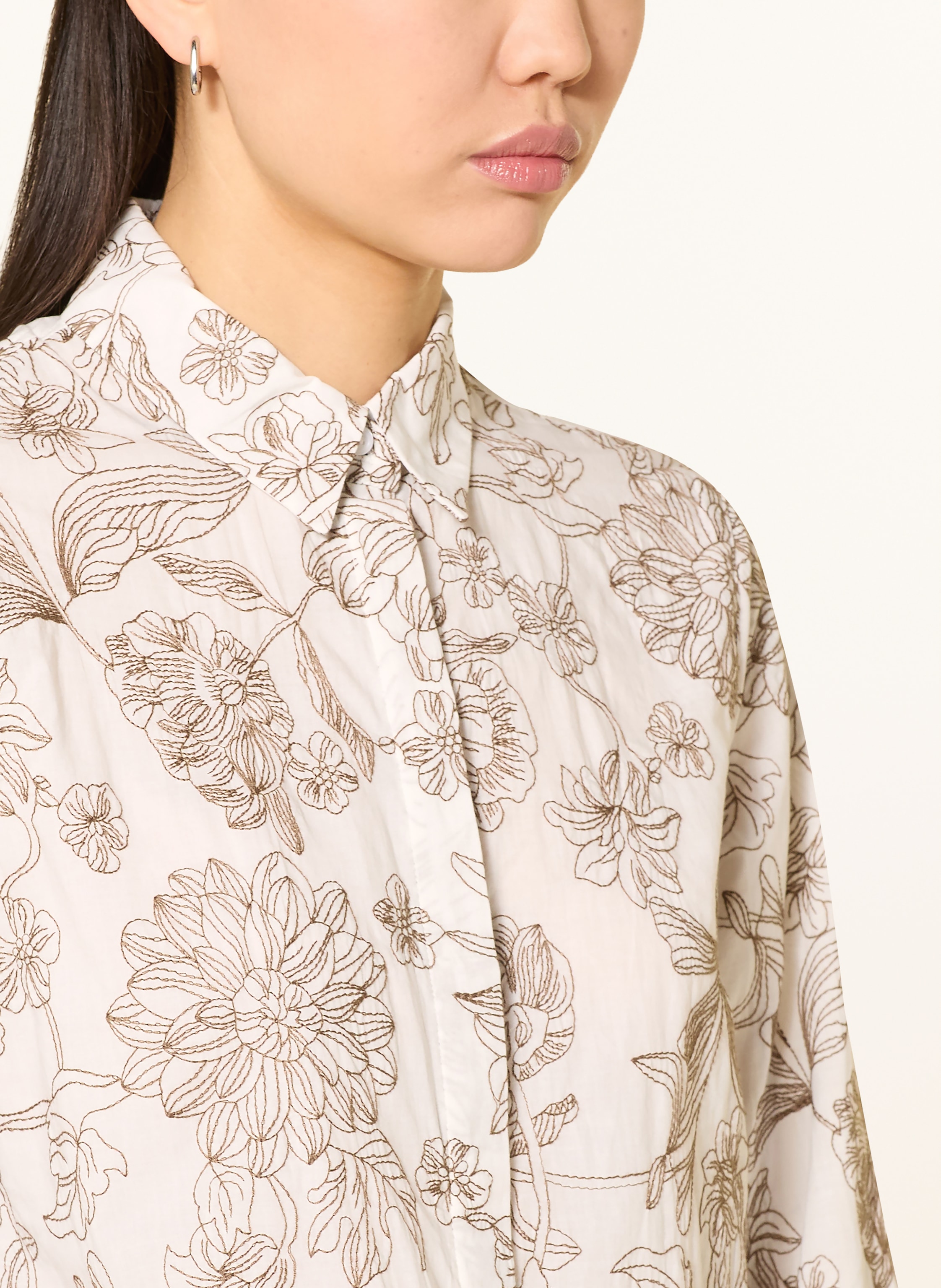 Brax Hemdbluse Vicki Mit 3/4-Arm beige – Bild 2