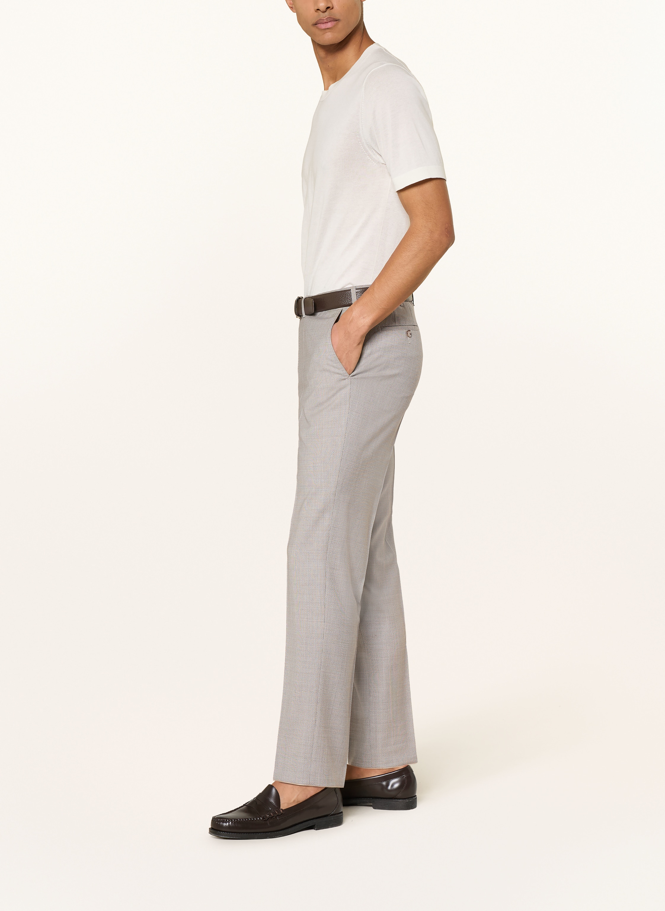 Thumbnail - Dressler Anzughose Janis Slim Fit beige