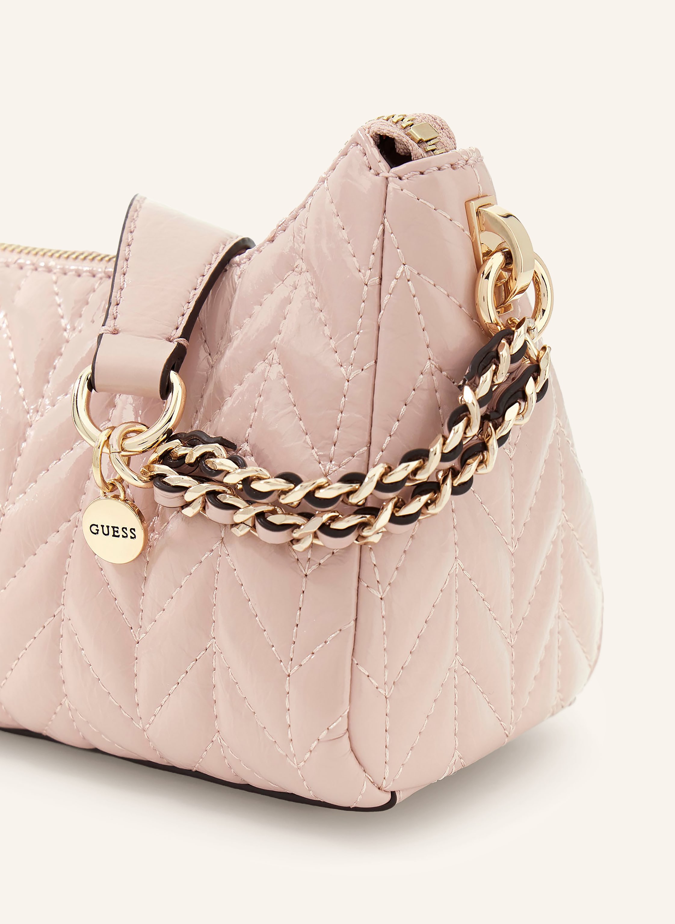 Thumbnail - Guess Schultertasche Cheryl rosa