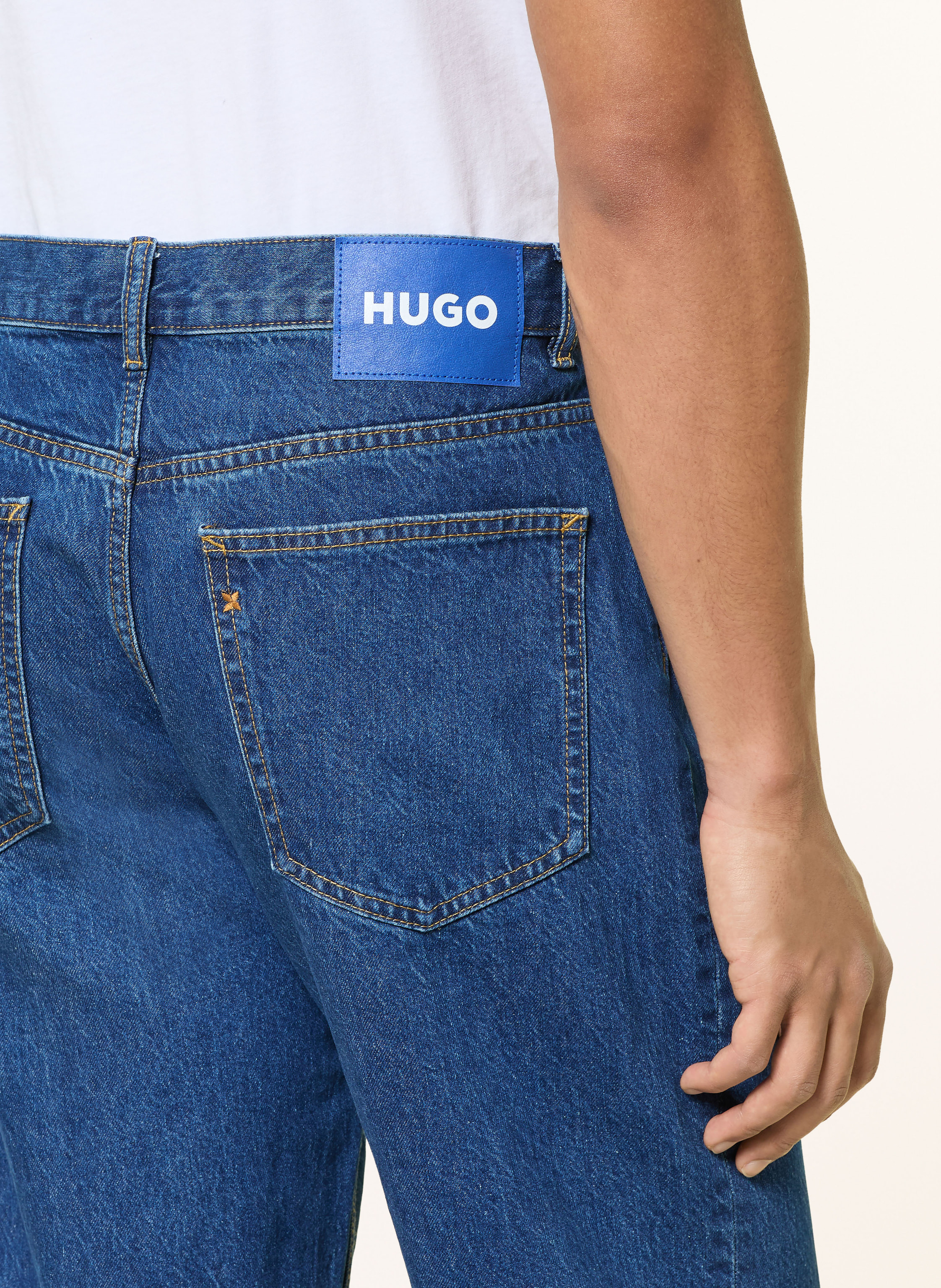 Thumbnail - Hugo Jeans Nate Baggy Fit blau