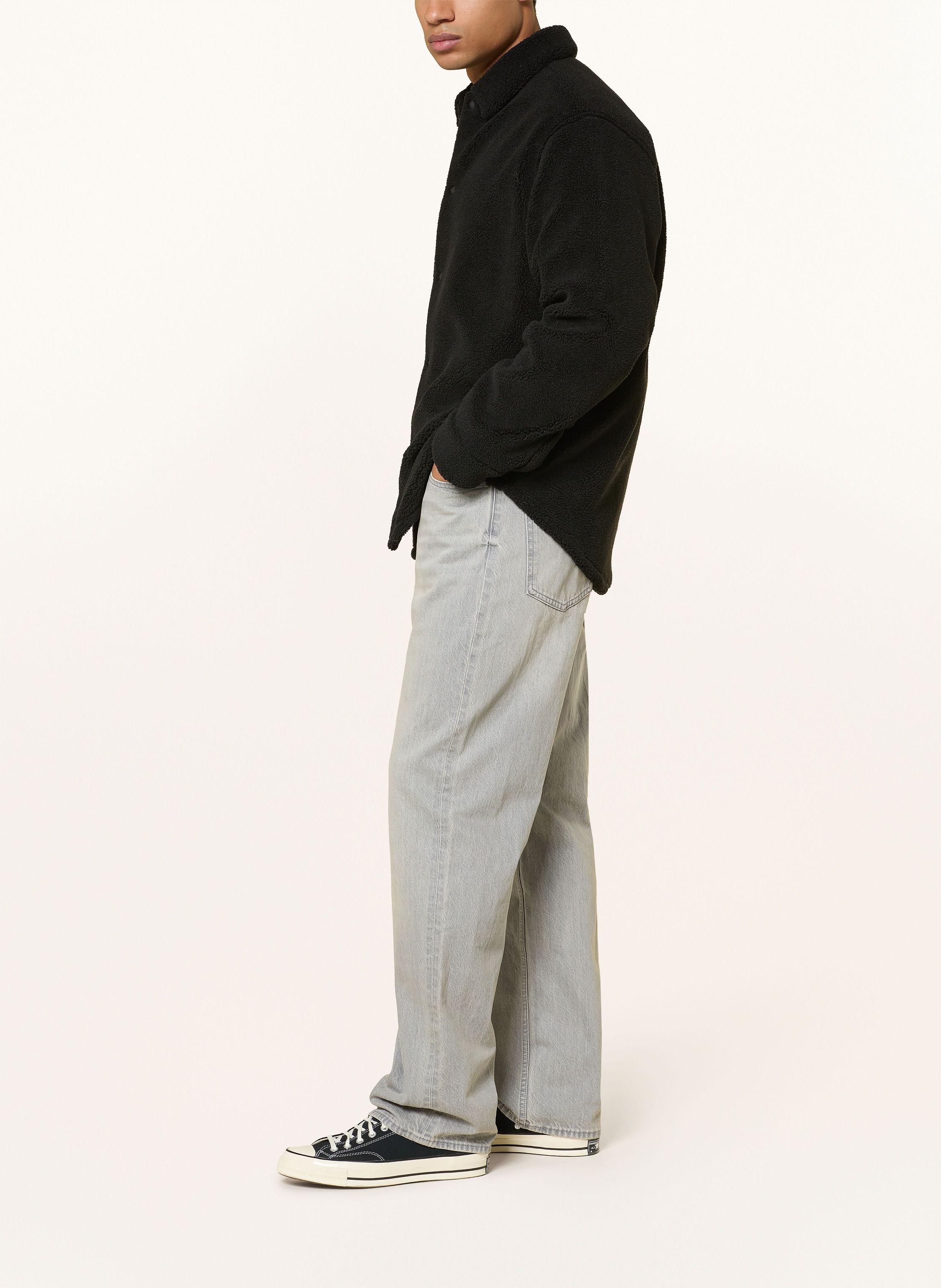 Thumbnail - Hugo Jeans Nate Baggy Fit grau