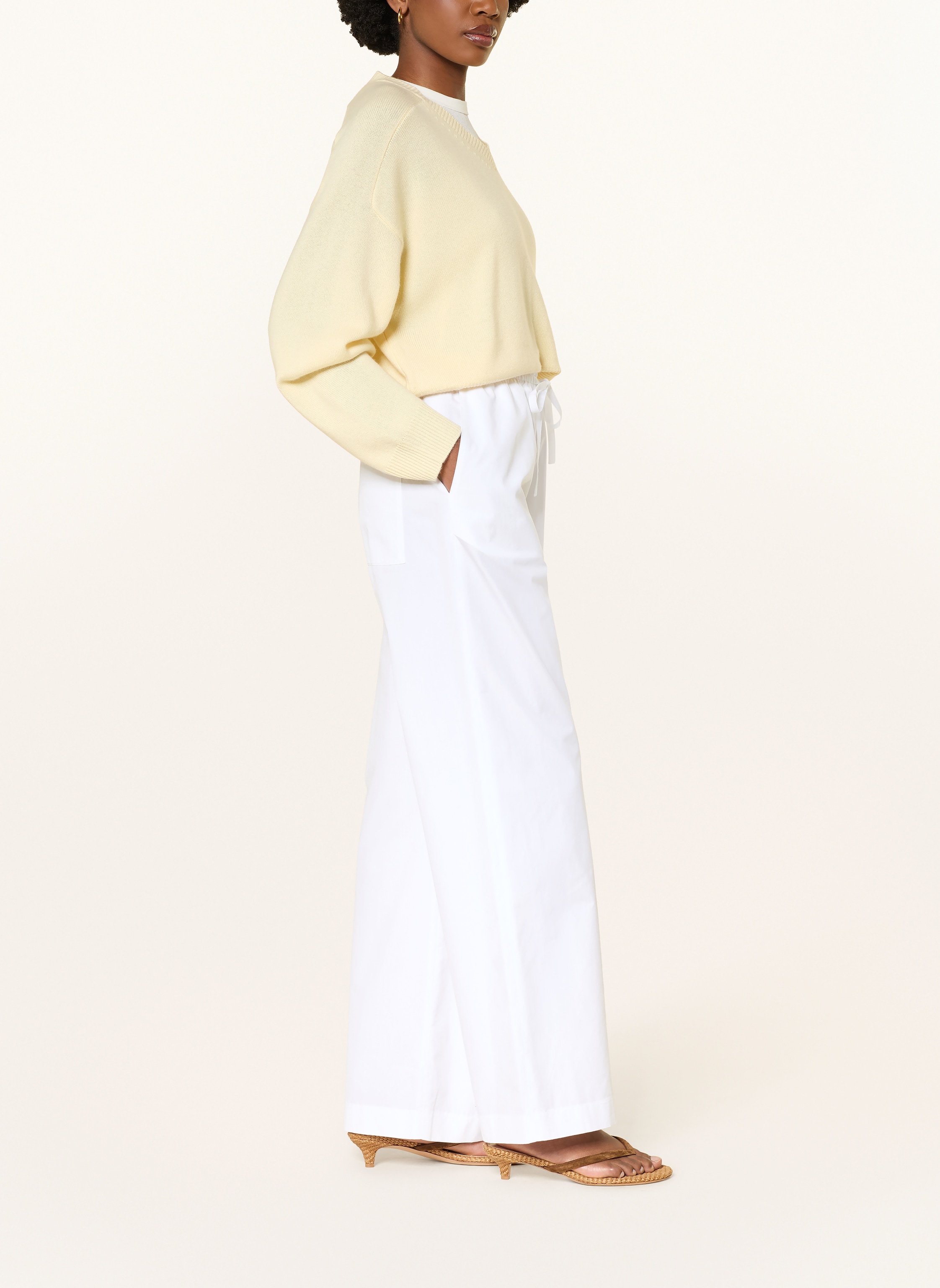 Thumbnail - Loulou De Saison Hose Sero weiss