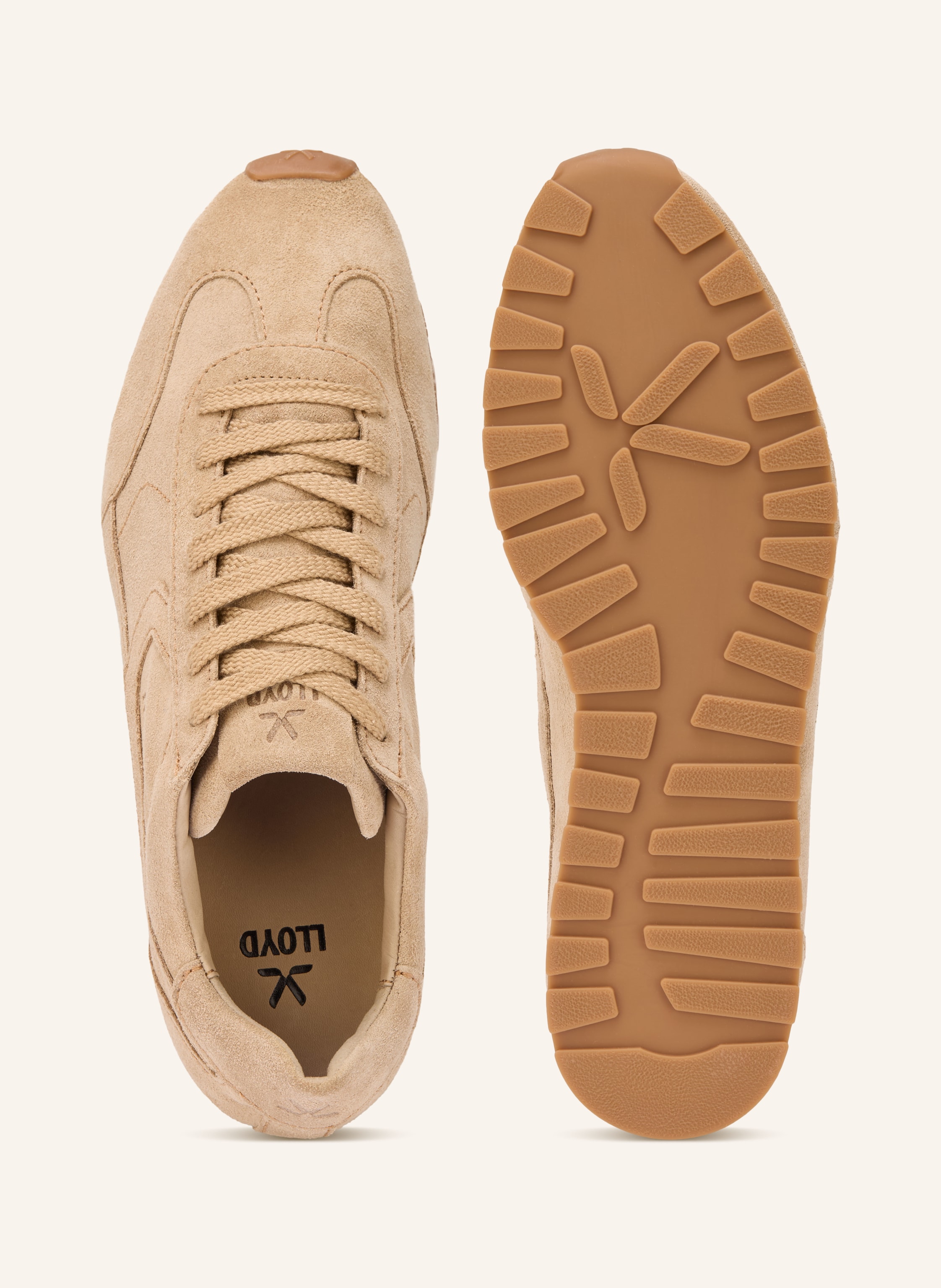 Thumbnail - Lloyd Sneaker Velocity beige