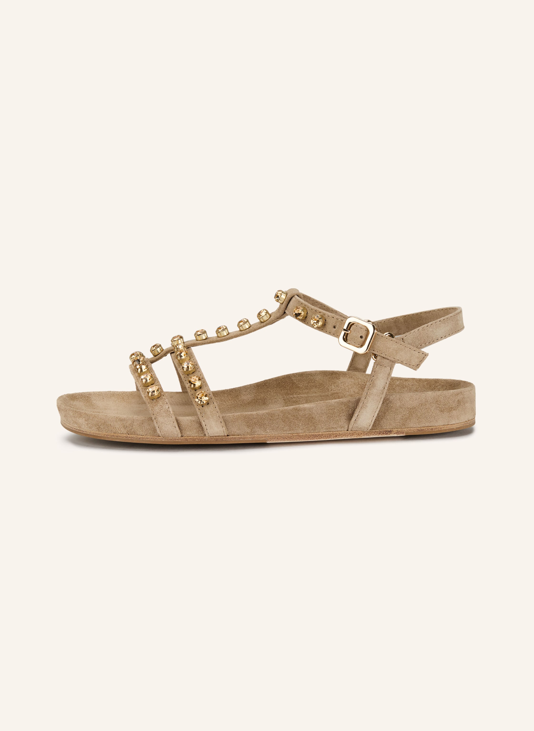Thumbnail - Kennel & Schmenger Sandalen Love Mit Schmucksteinen beige