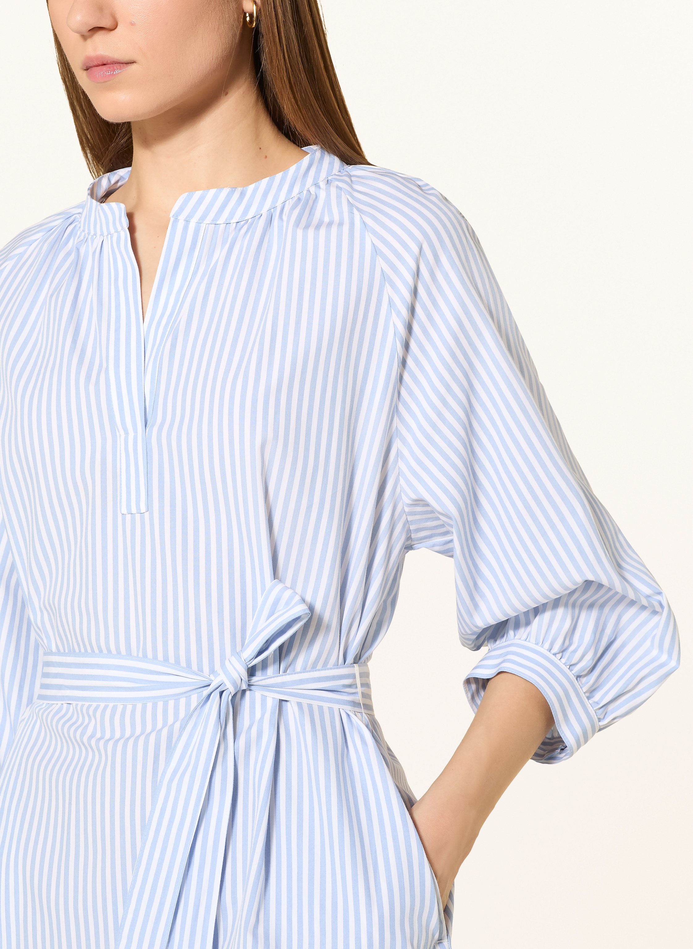 Thumbnail - Desoto Kleid Niki Mit 3/4-Arm blau