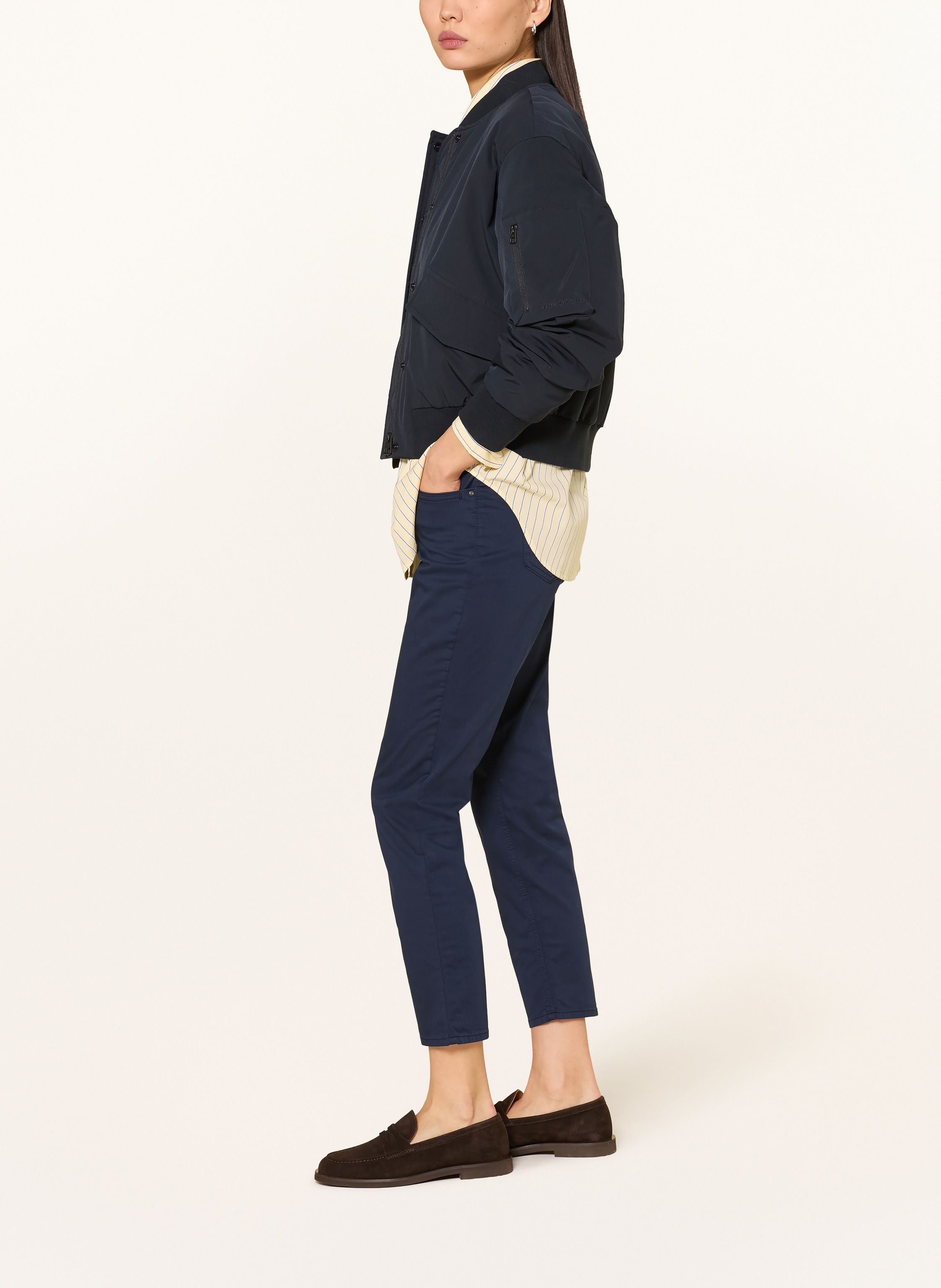 Thumbnail - Brax Cropped Jeans Mary blau