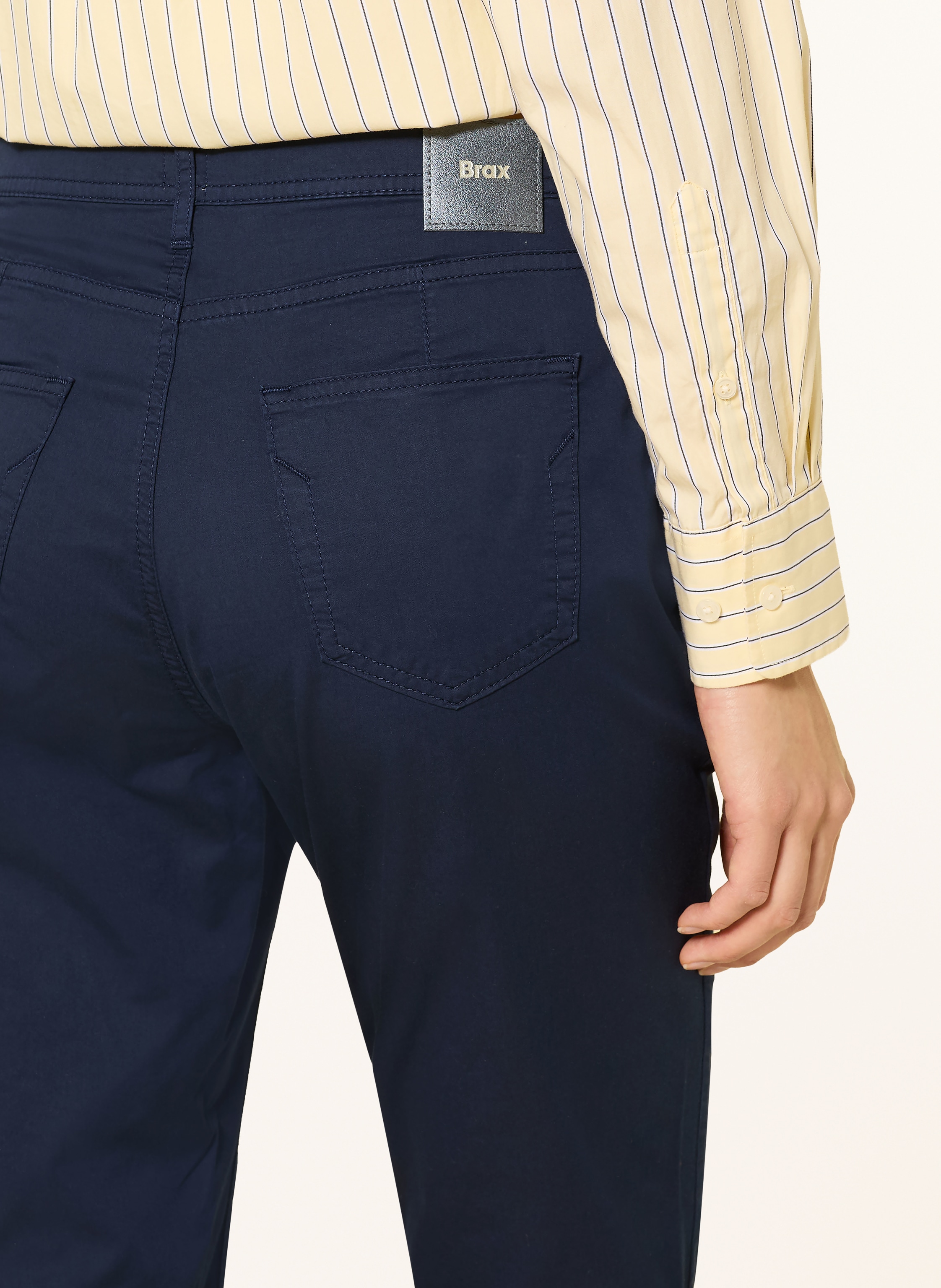 Thumbnail - Brax Cropped Jeans Mary blau