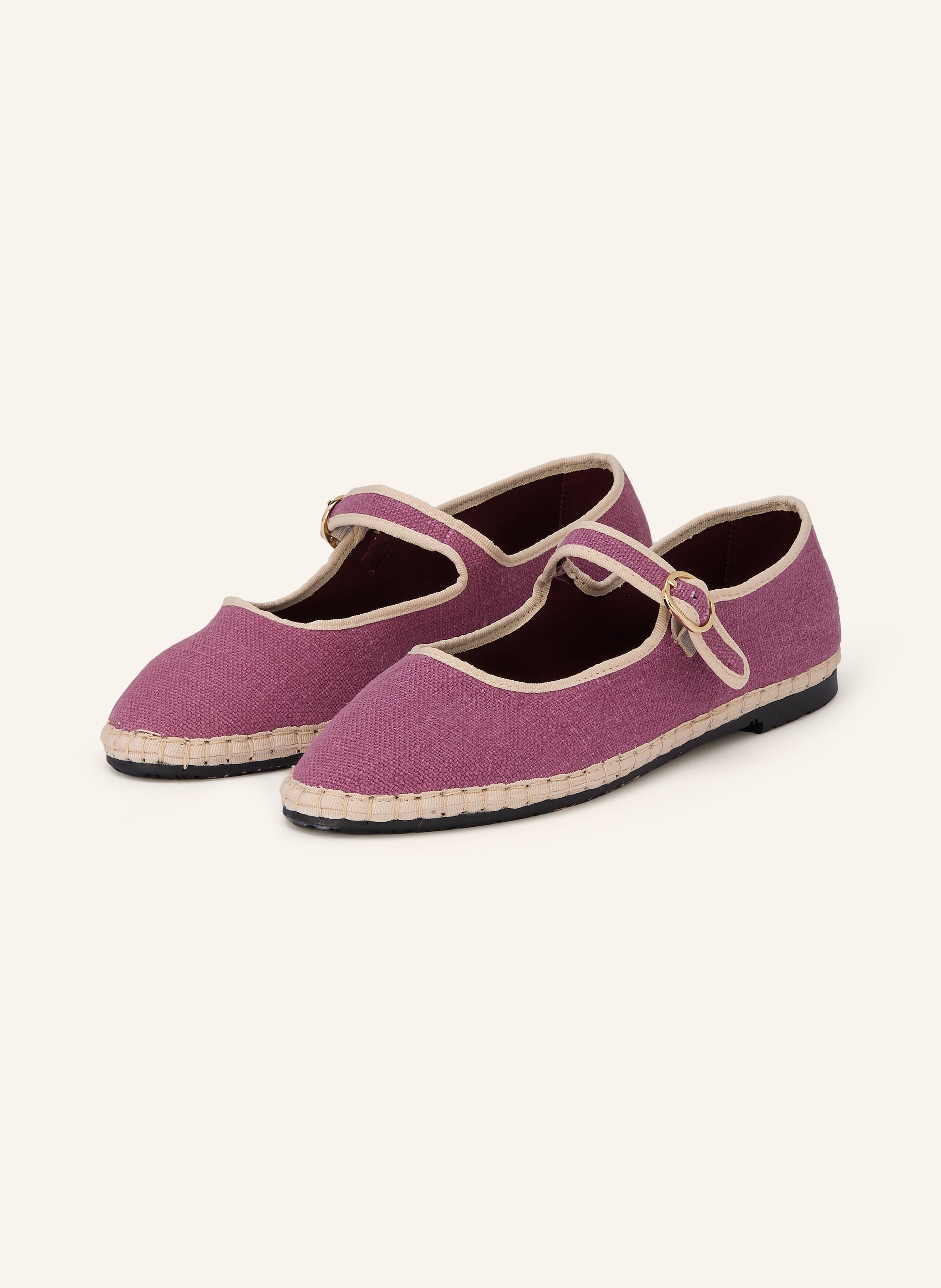 Flabelus Mary-Jane-Ballerinas Ariadna pink