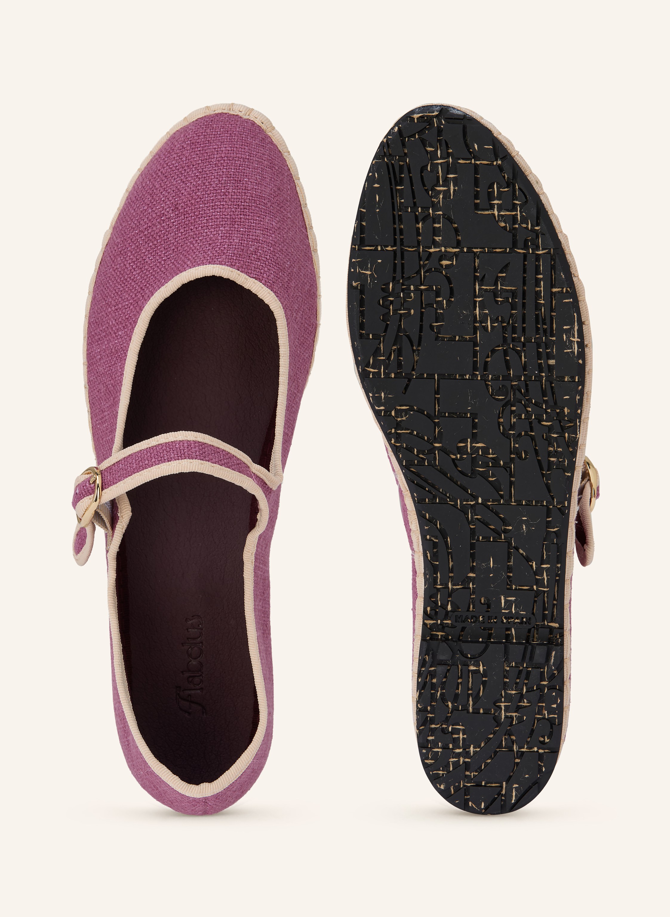 Thumbnail - Flabelus Mary-Jane-Ballerinas Ariadna pink