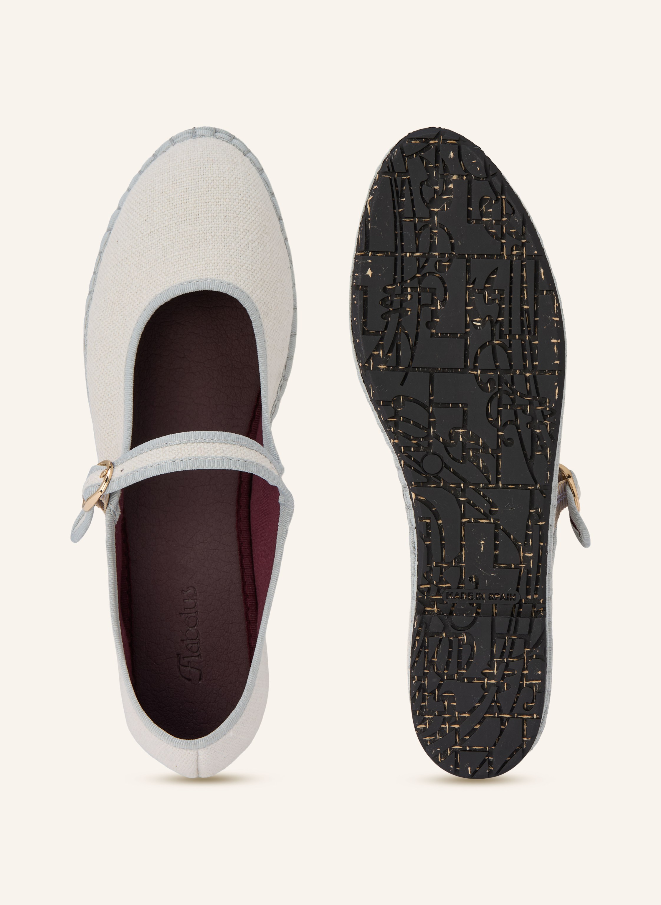 Thumbnail - Flabelus Mary-Jane-Ballerinas Dalloway grau