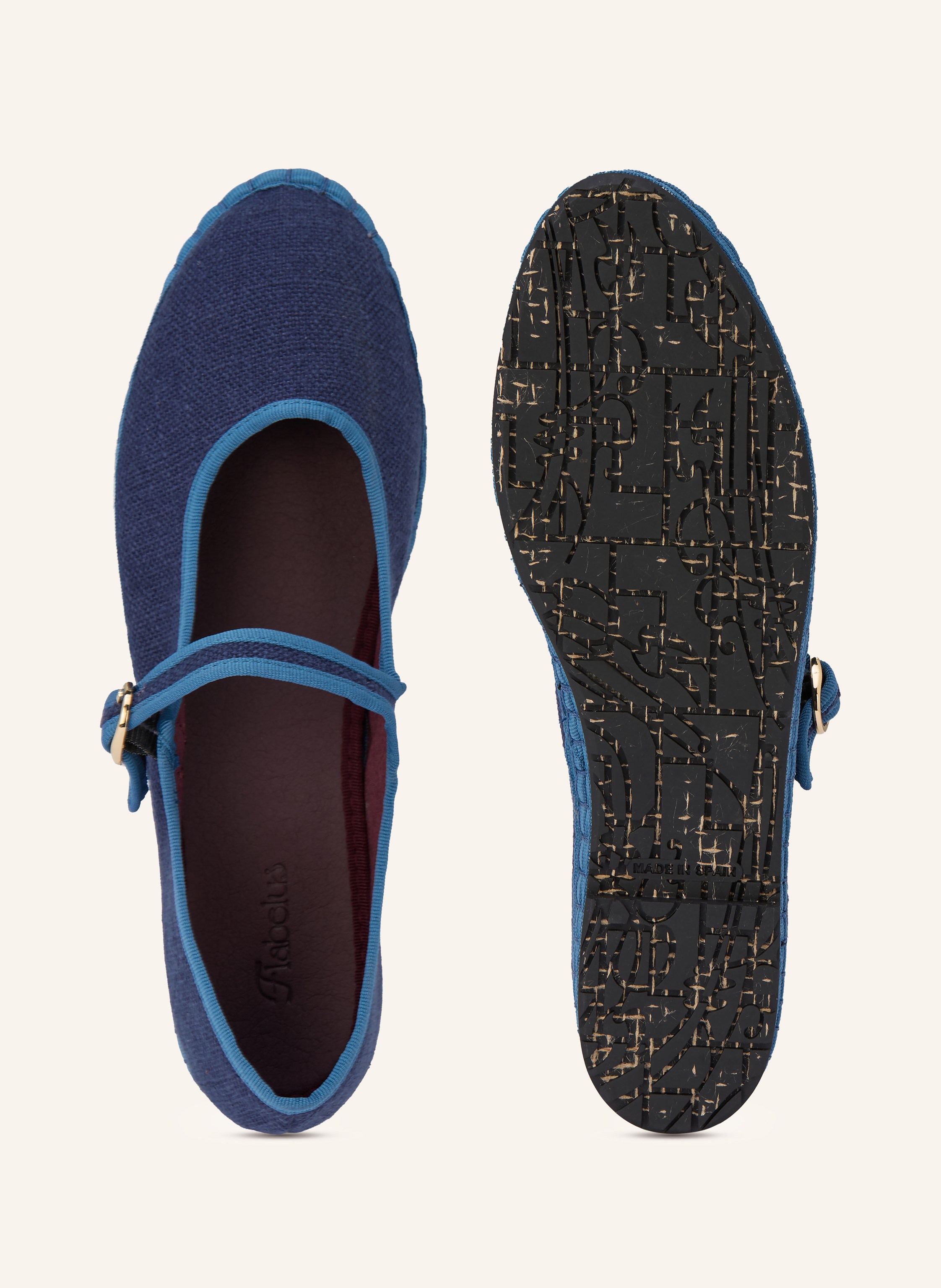 Thumbnail - Flabelus Mary-Jane-Ballerinas Arthur blau